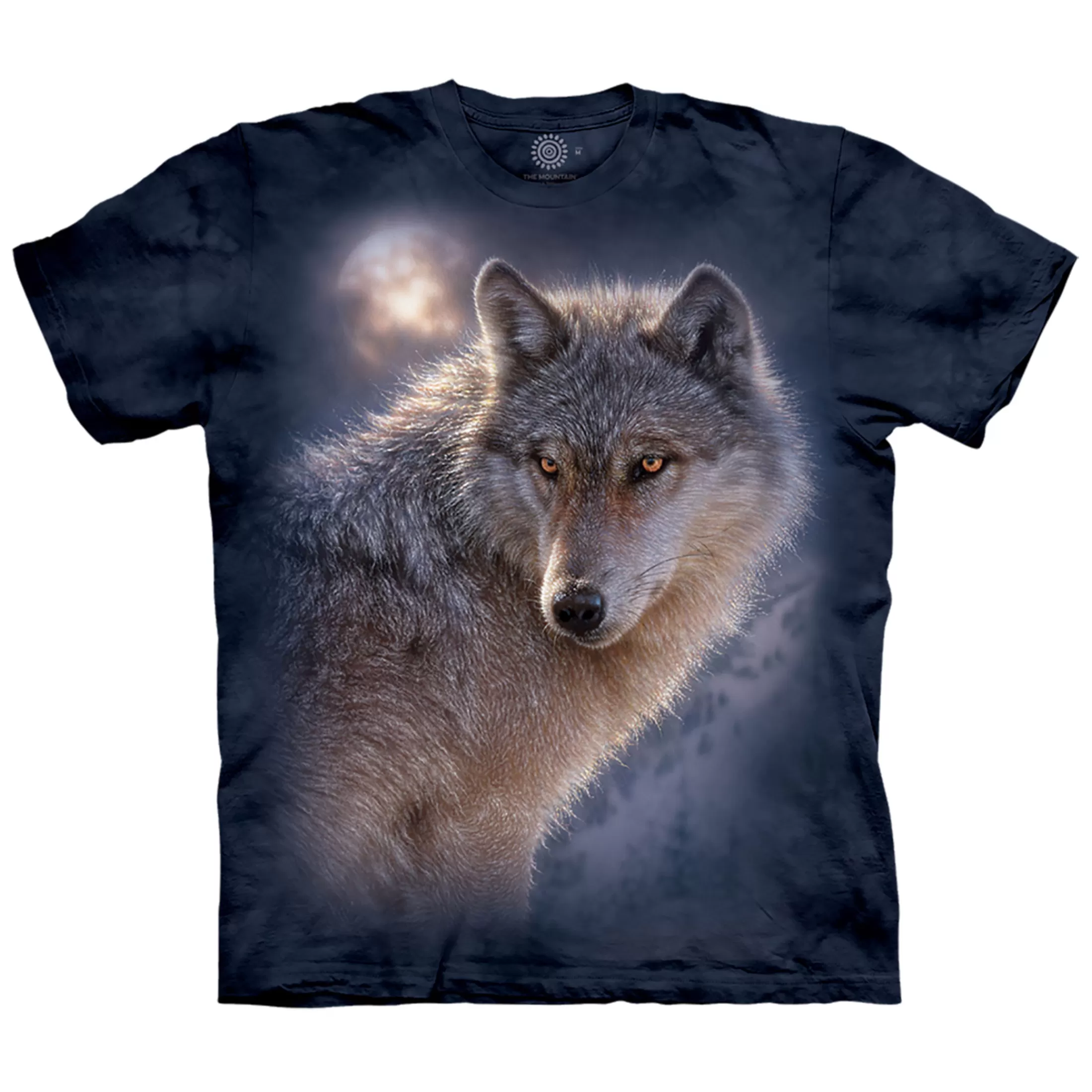 T-Shirt | Wolf Shirt Collection<Liquid Blue Adventure Wolf Classic Cotton T-Shirt