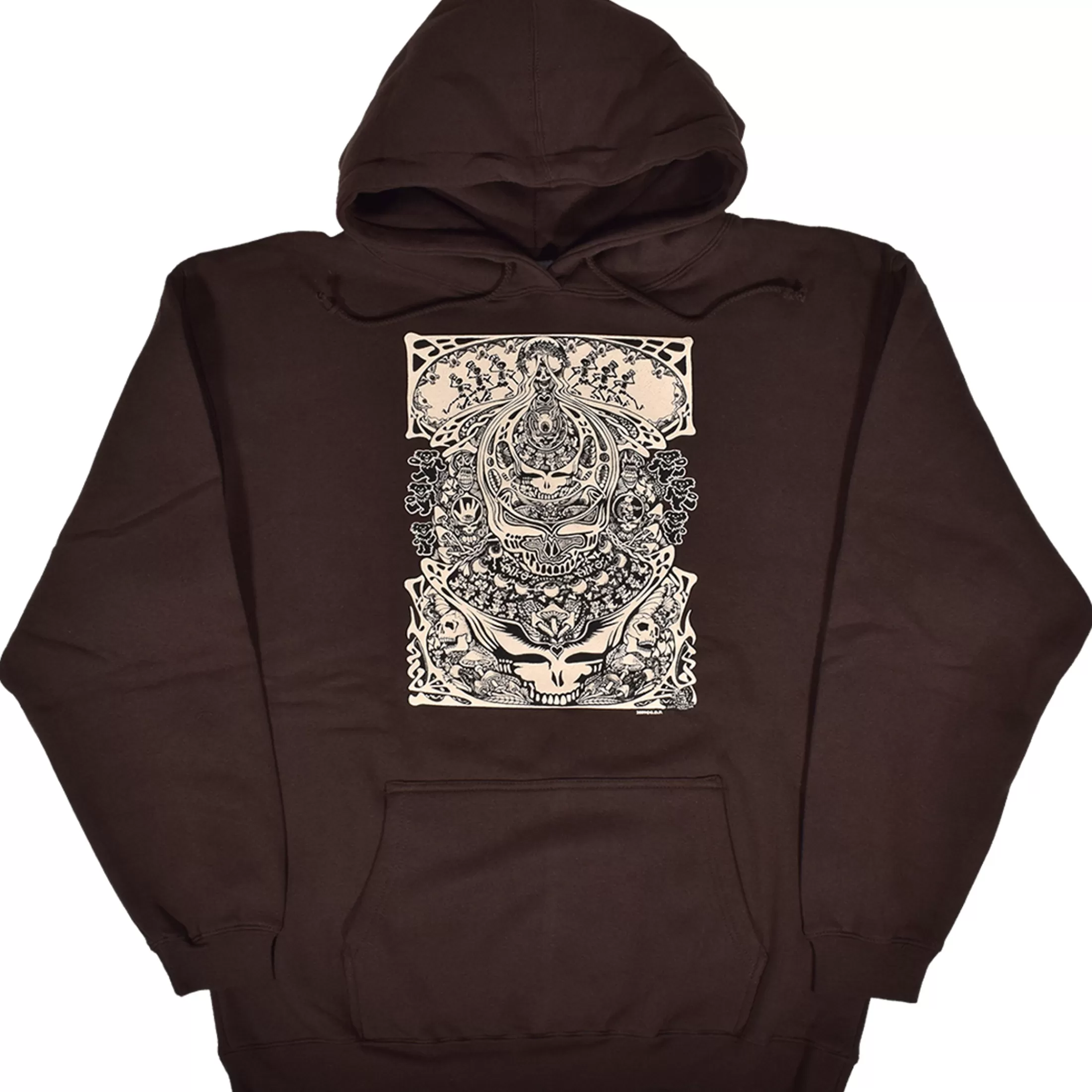 Hoodie | Grateful Dead<Liquid Blue Aiko Aiko Brown Hoodie