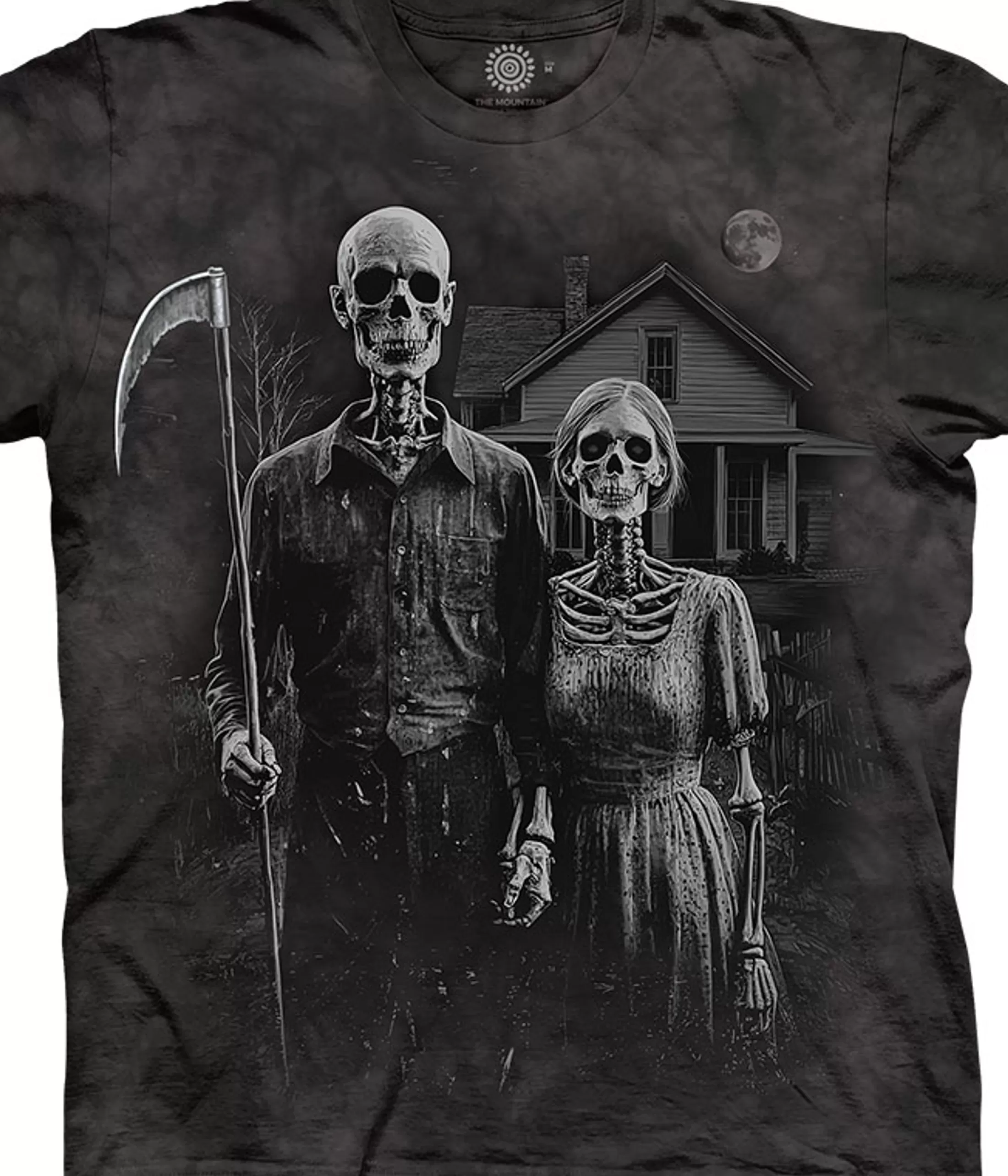 T-Shirt | Halloween<Liquid Blue American Demise Classic Cotton T-Shirt