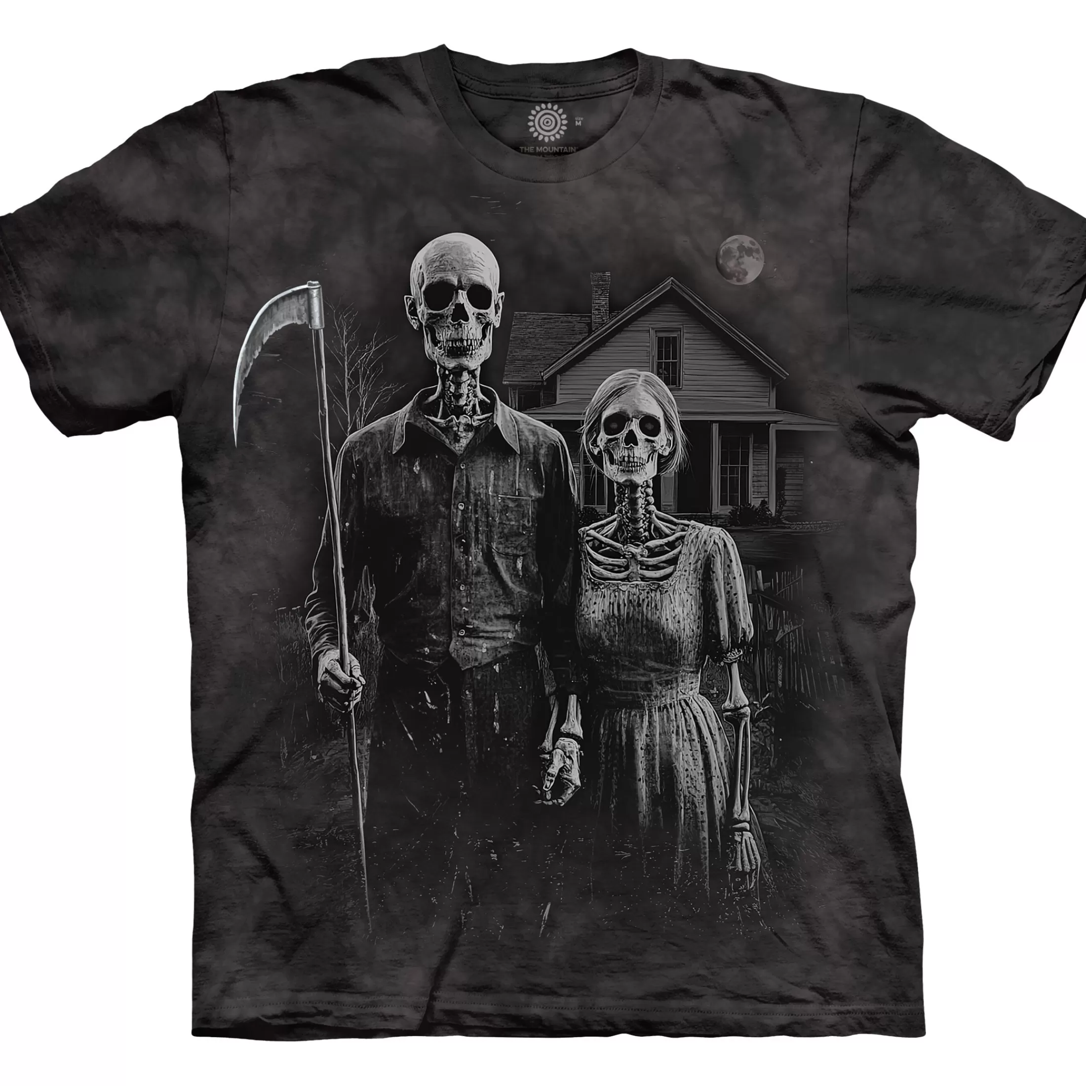 T-Shirt | Halloween<Liquid Blue American Demise Classic Cotton T-Shirt