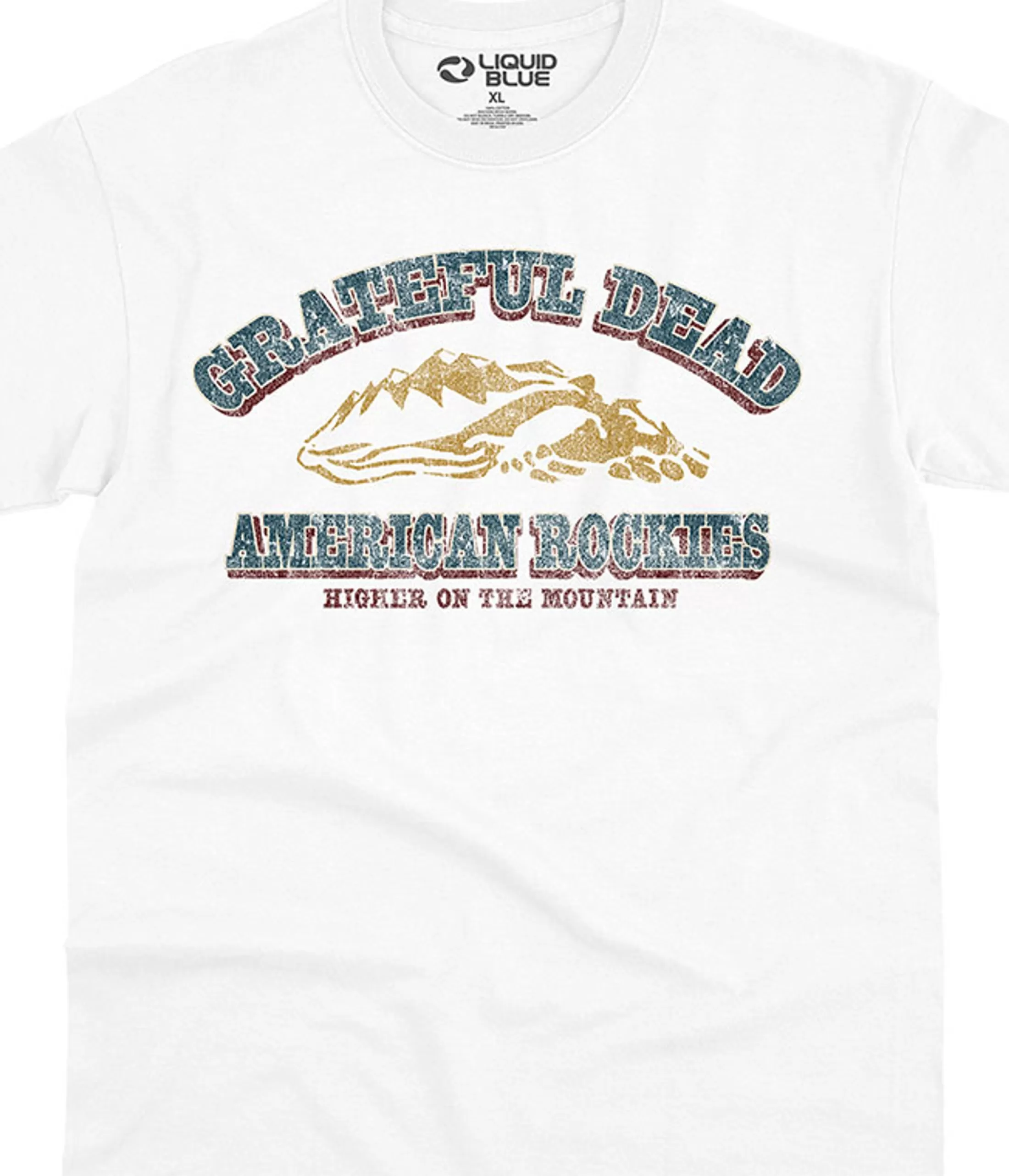 T-Shirt | Grateful Dead<Liquid Blue American Rockies T-Shirt