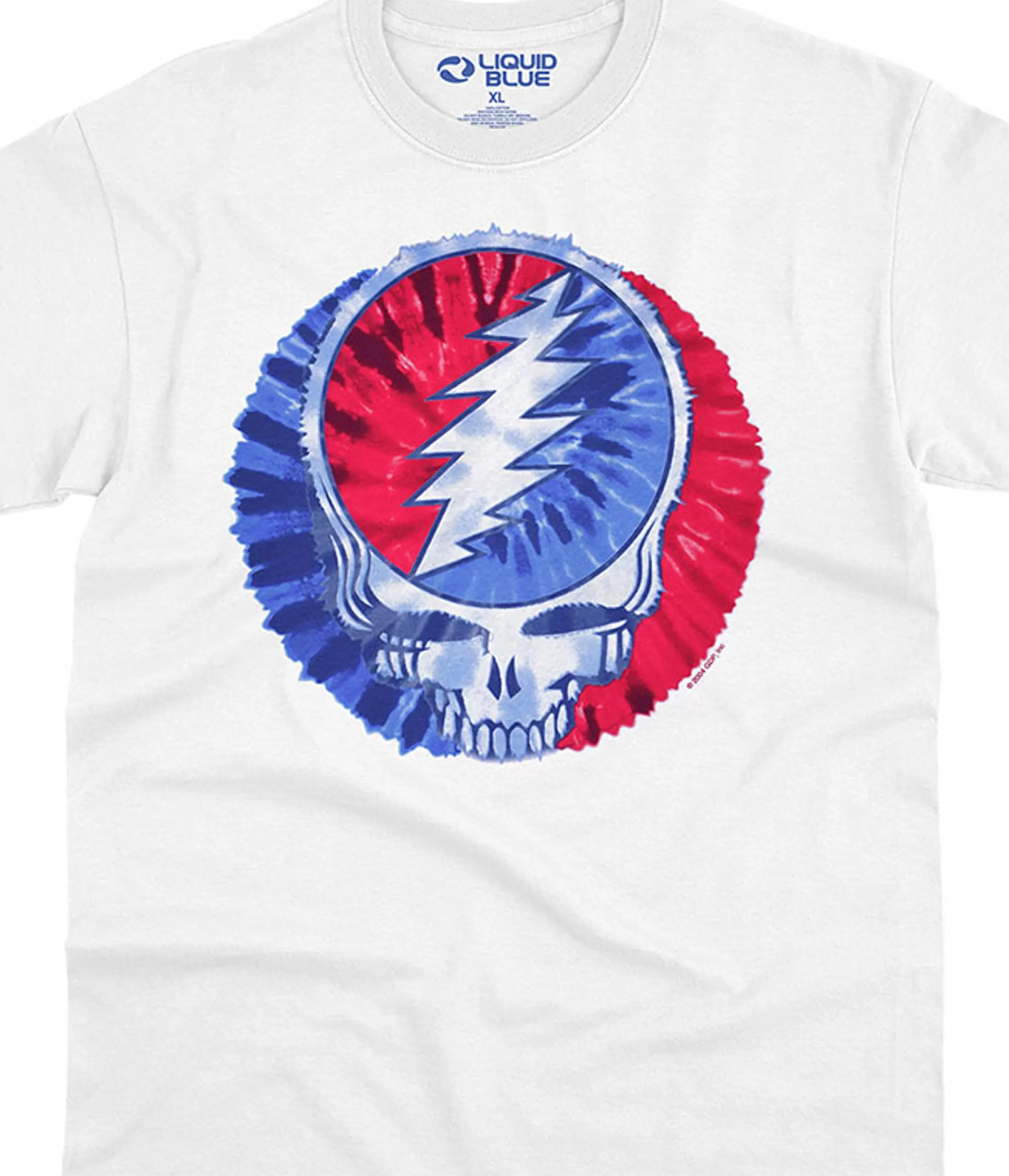 T-Shirt | Grateful Dead<Liquid Blue American SYF White T-Shirt