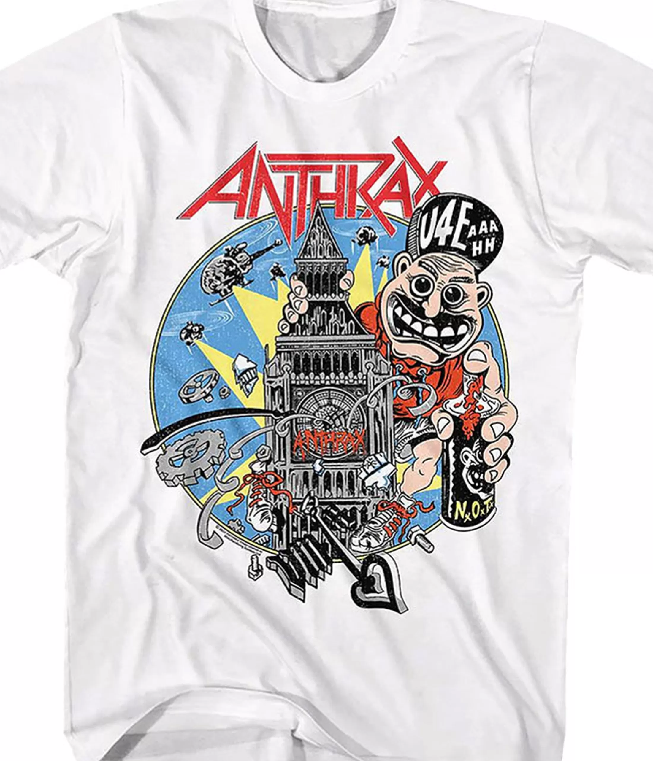 T-Shirt | Anthrax<Liquid Blue Anthrax U4EAAH Grey T-Shirt