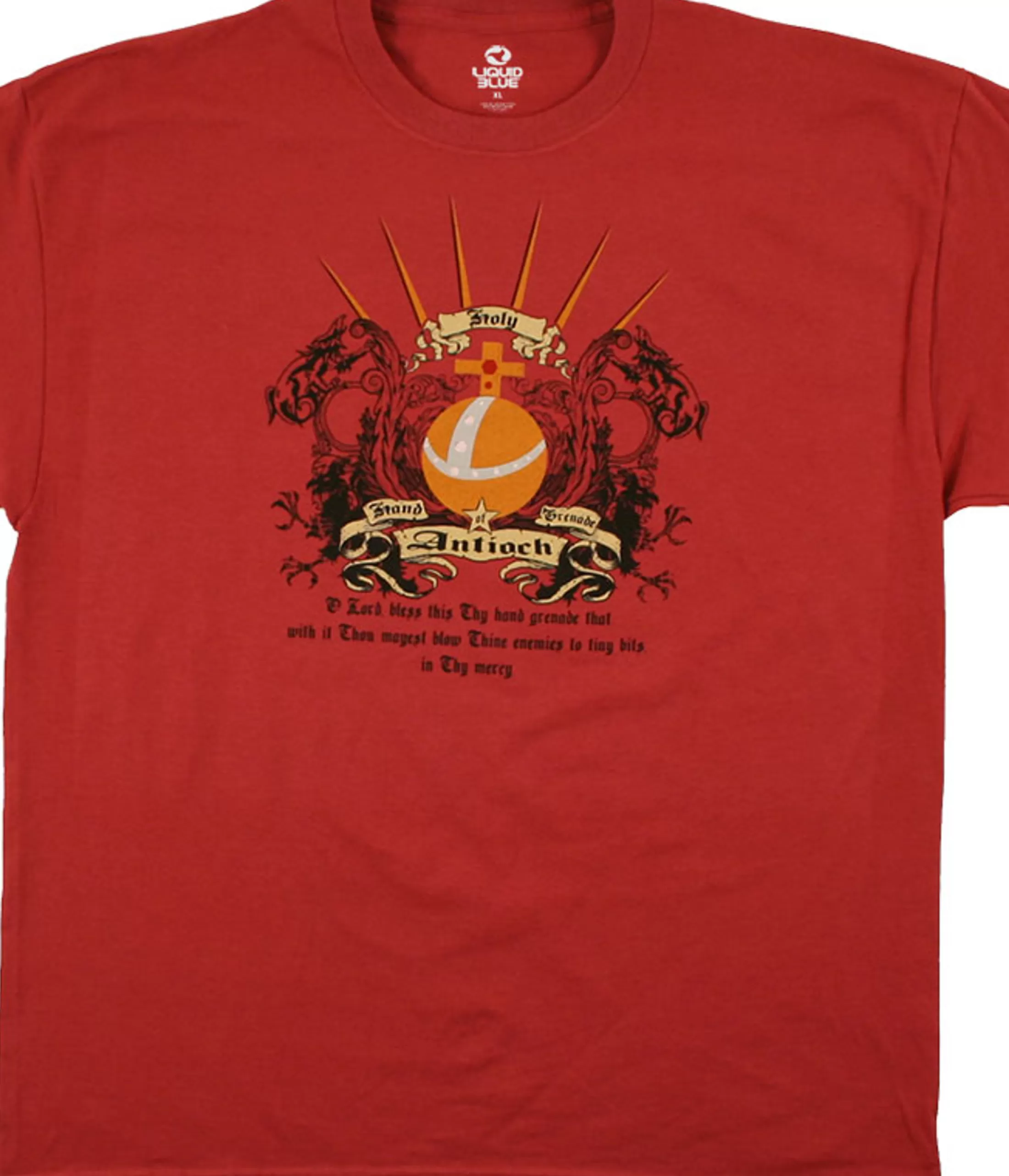 T-Shirt | Monty Python<Liquid Blue Antioch Red T-Shirt