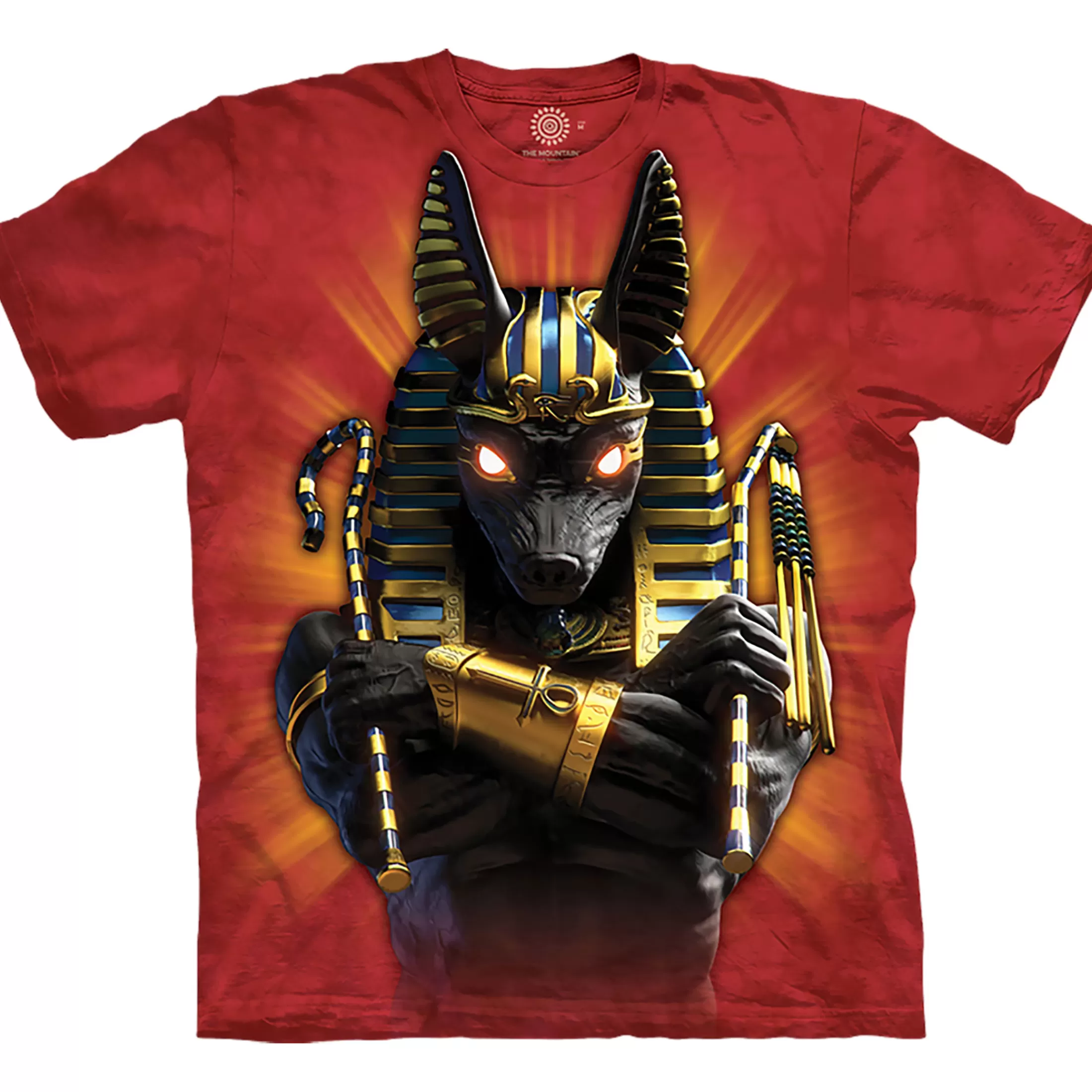 T-Shirt | Other Mythical Creatures<Liquid Blue Anubis Soldier Classic Cotton T-Shirt