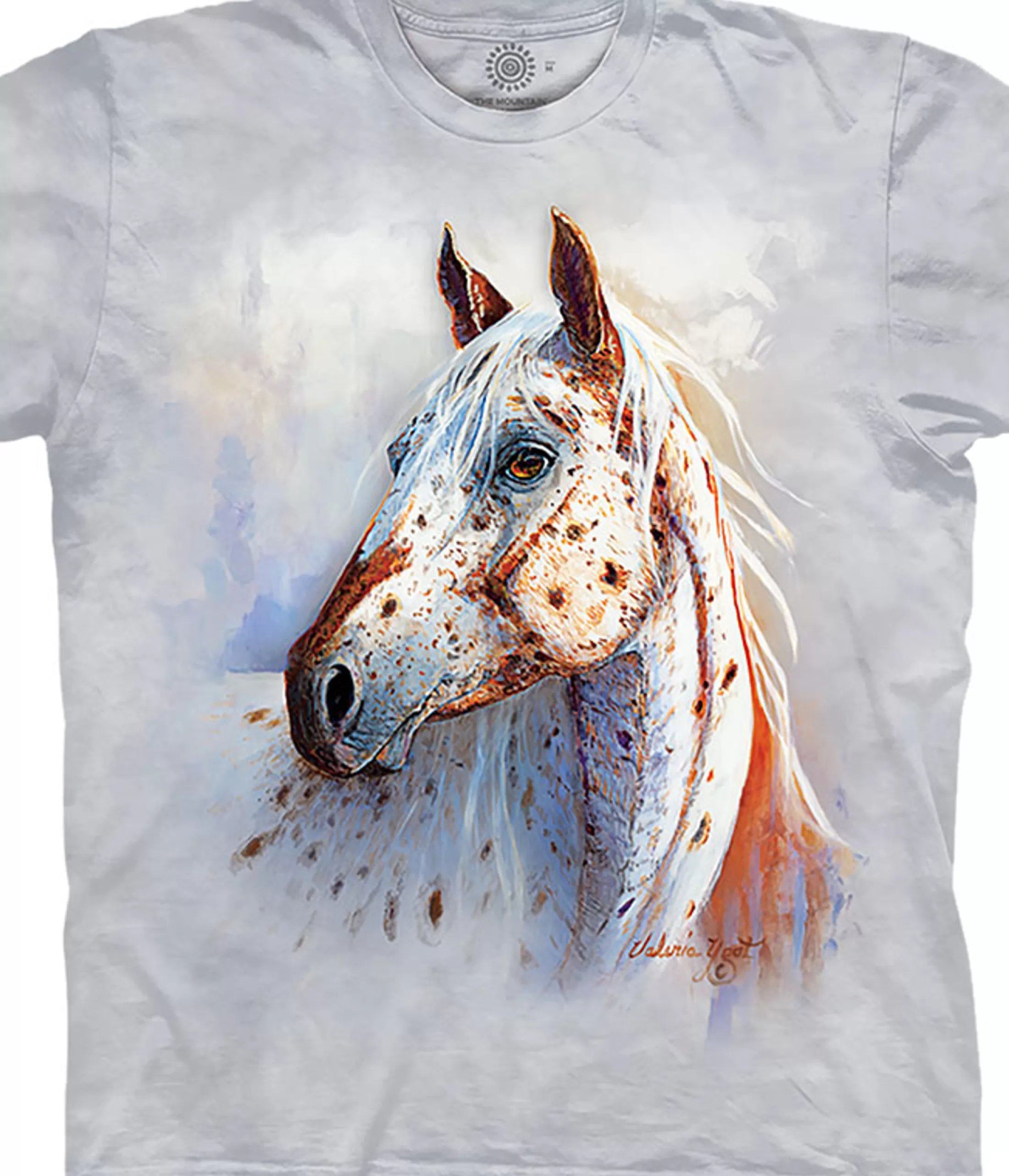 T-Shirt | Horses<Liquid Blue Appaloosa Soul Classic Cotton T-Shirt