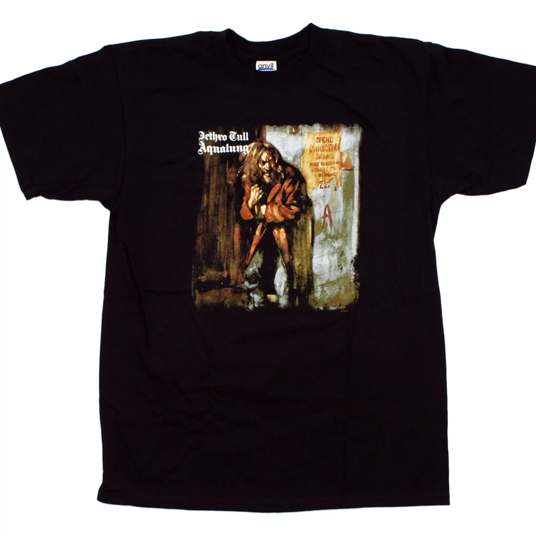 T-Shirt | Jethro Tull<Liquid Blue Aqua Lung Black T-Shirt