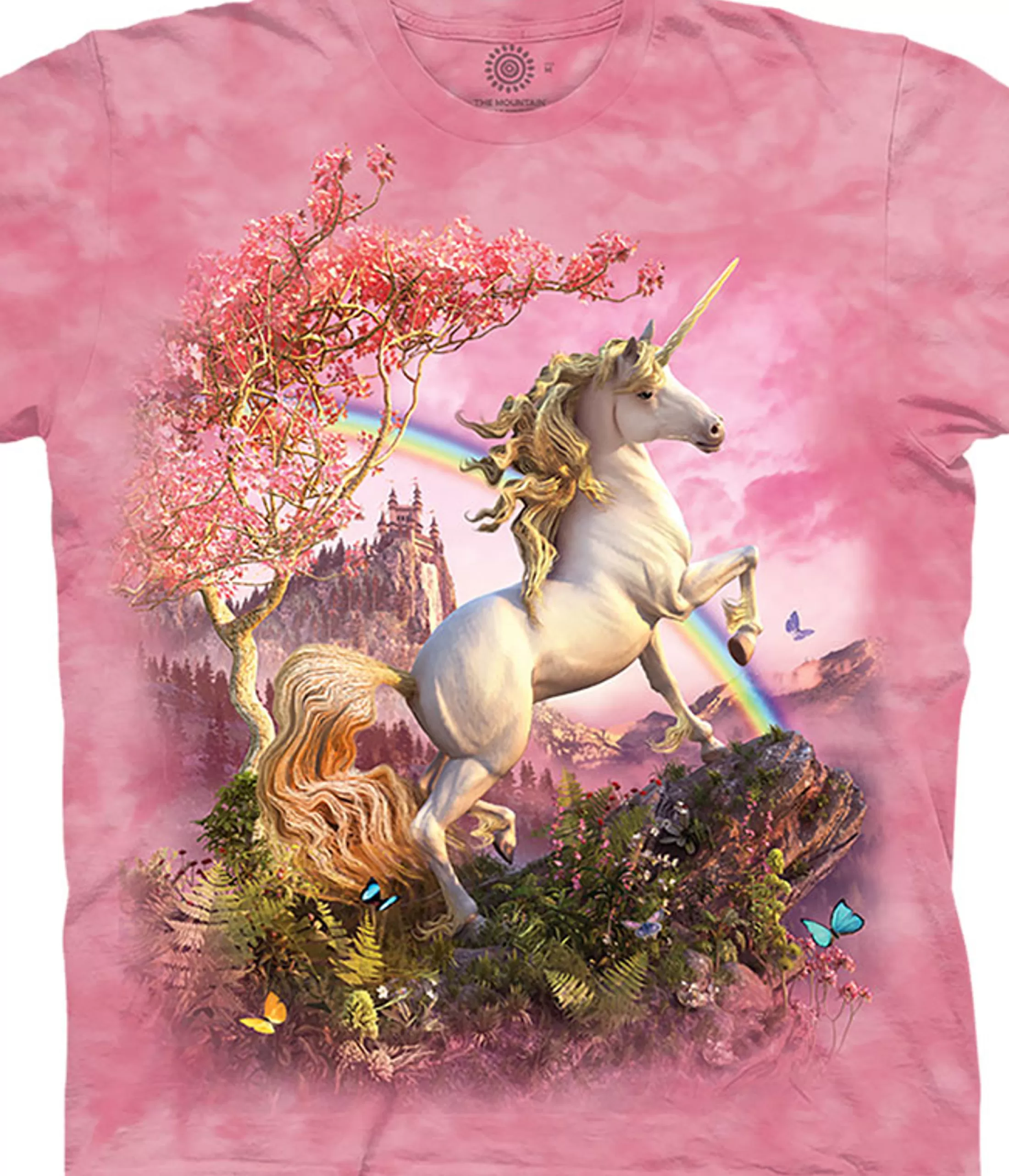 T-Shirt | Unicorns<Liquid Blue Awesome Unicorn Classic Cotton T-Shirt