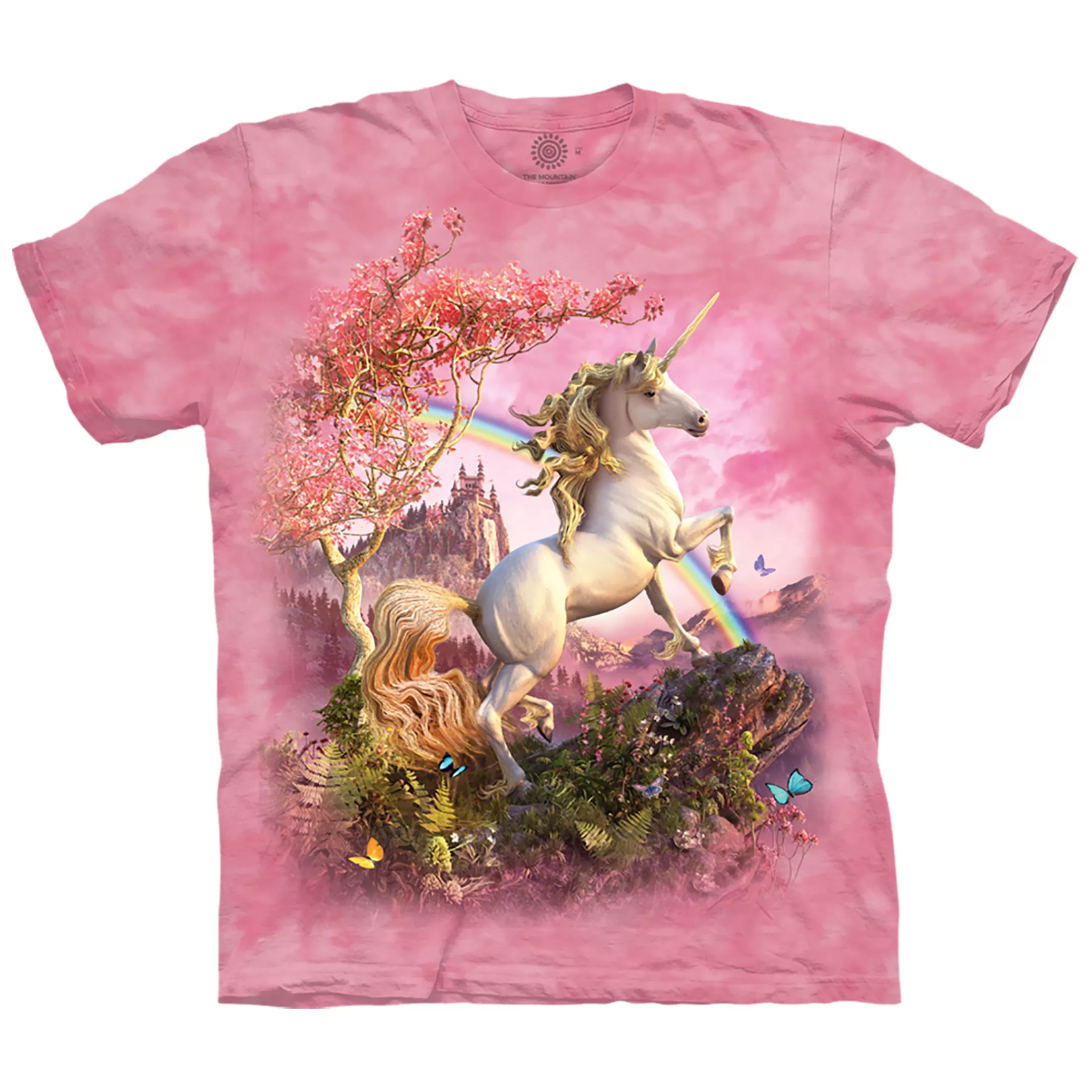 T-Shirt | Unicorns<Liquid Blue Awesome Unicorn Classic Cotton T-Shirt