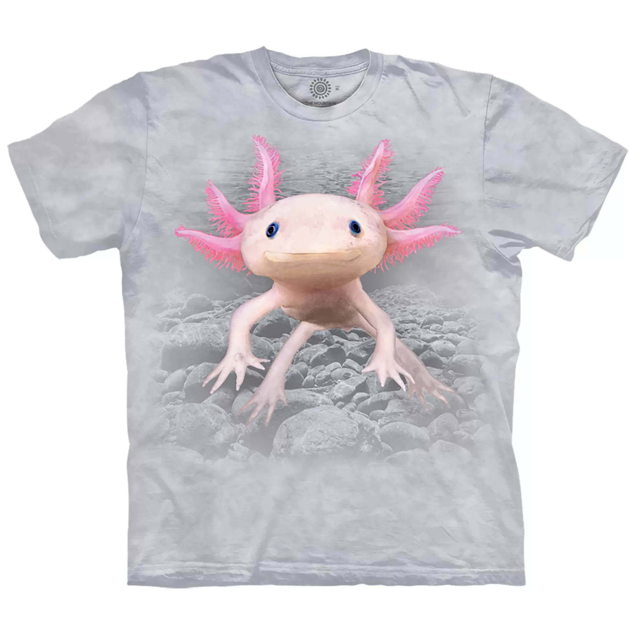 T-Shirt | Reptiles And Amphibians<Liquid Blue Axolotl Classic Cotton T-Shirt