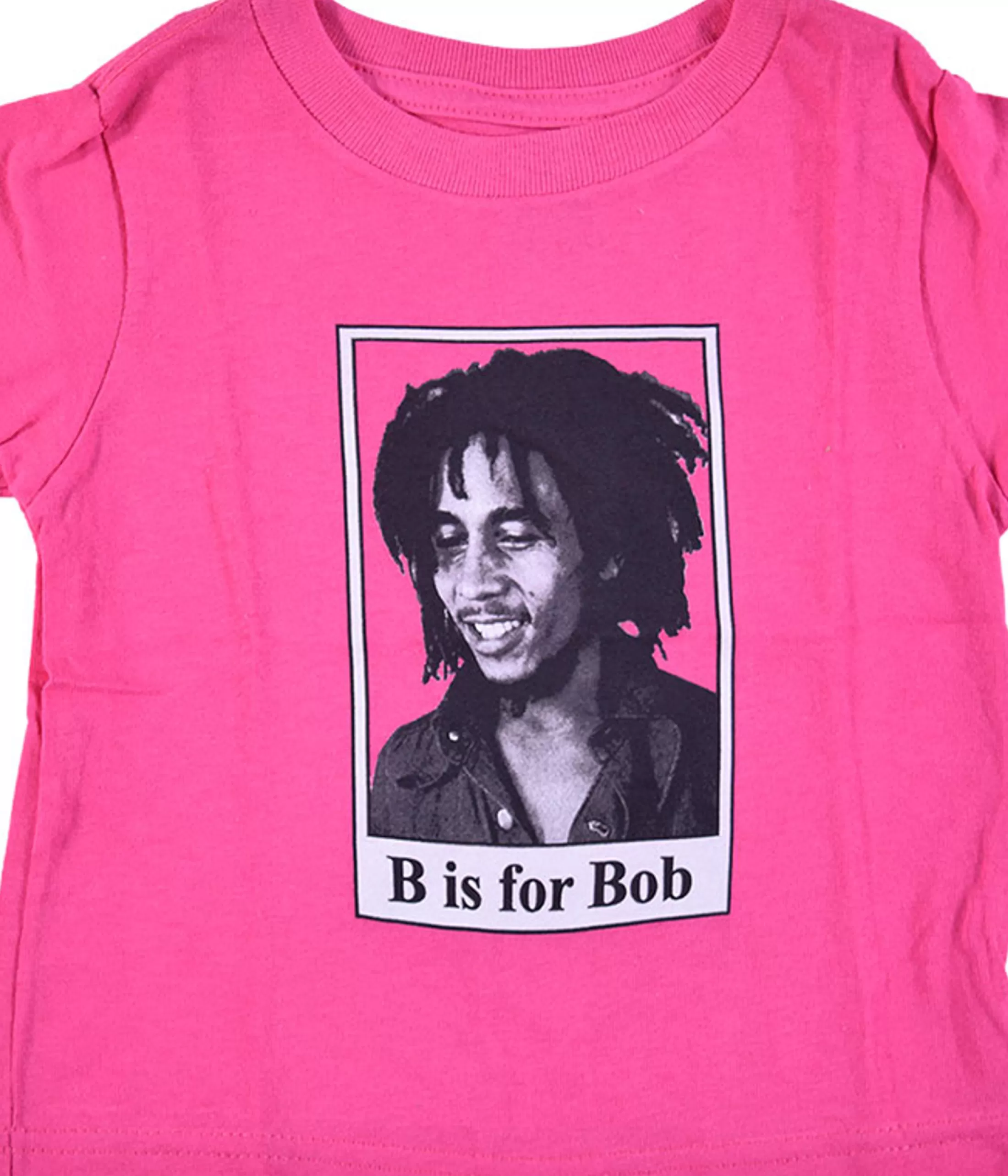 Toddler | Rastafari Art<Liquid Blue B Is For Bob Toddler Pink T-Shirt