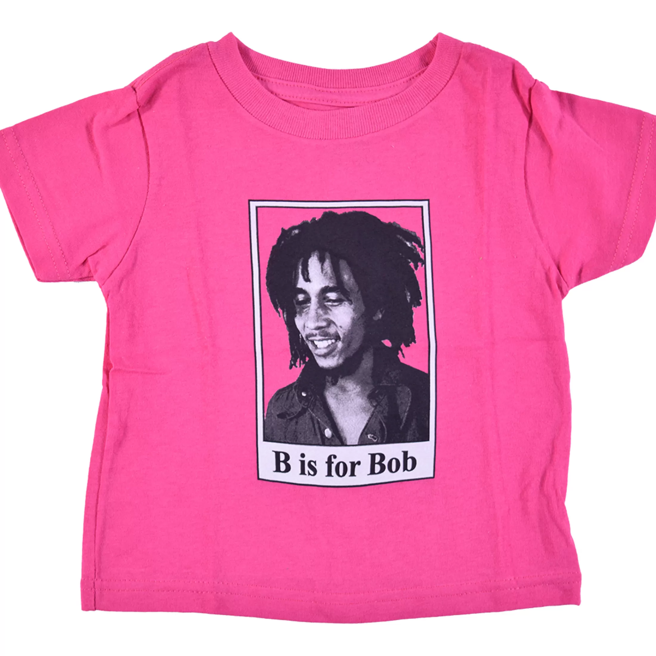 Toddler | Rastafari Art<Liquid Blue B Is For Bob Toddler Pink T-Shirt