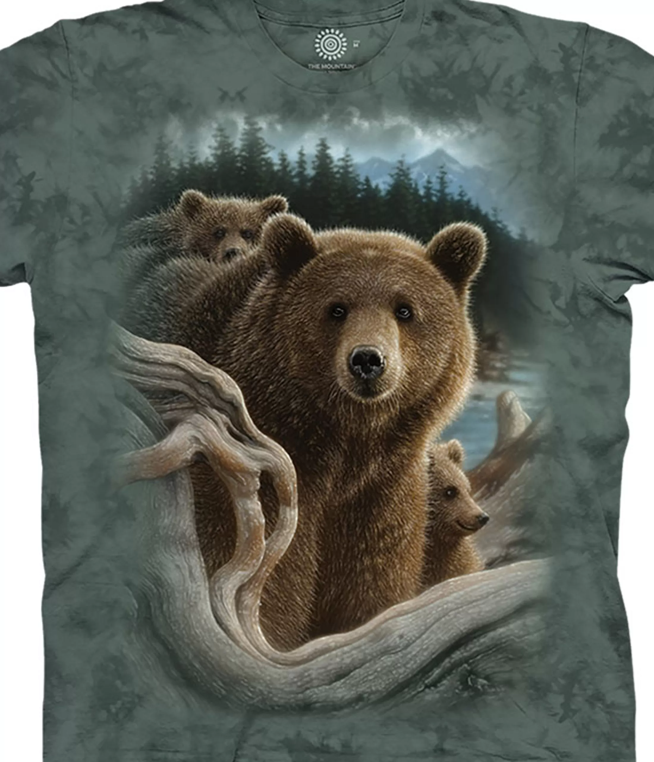 T-Shirt | North American Animals<Liquid Blue Backpacking Classic Cotton T-Shirt