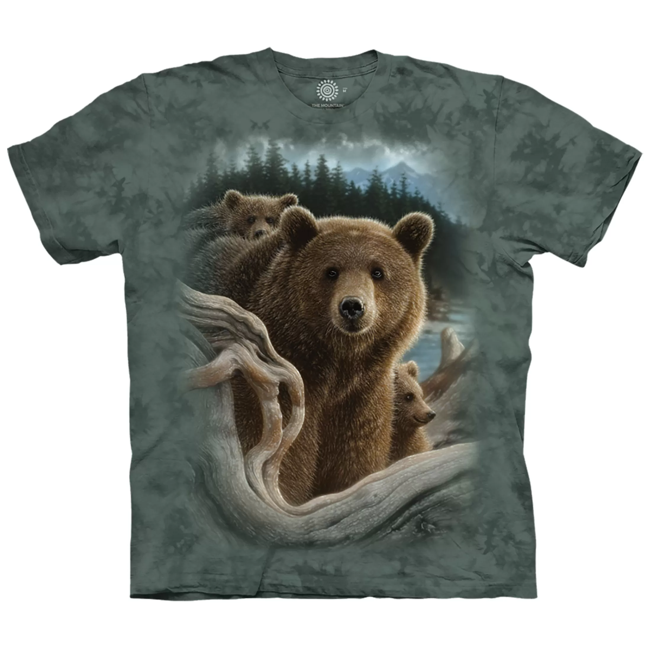 T-Shirt | North American Animals<Liquid Blue Backpacking Classic Cotton T-Shirt