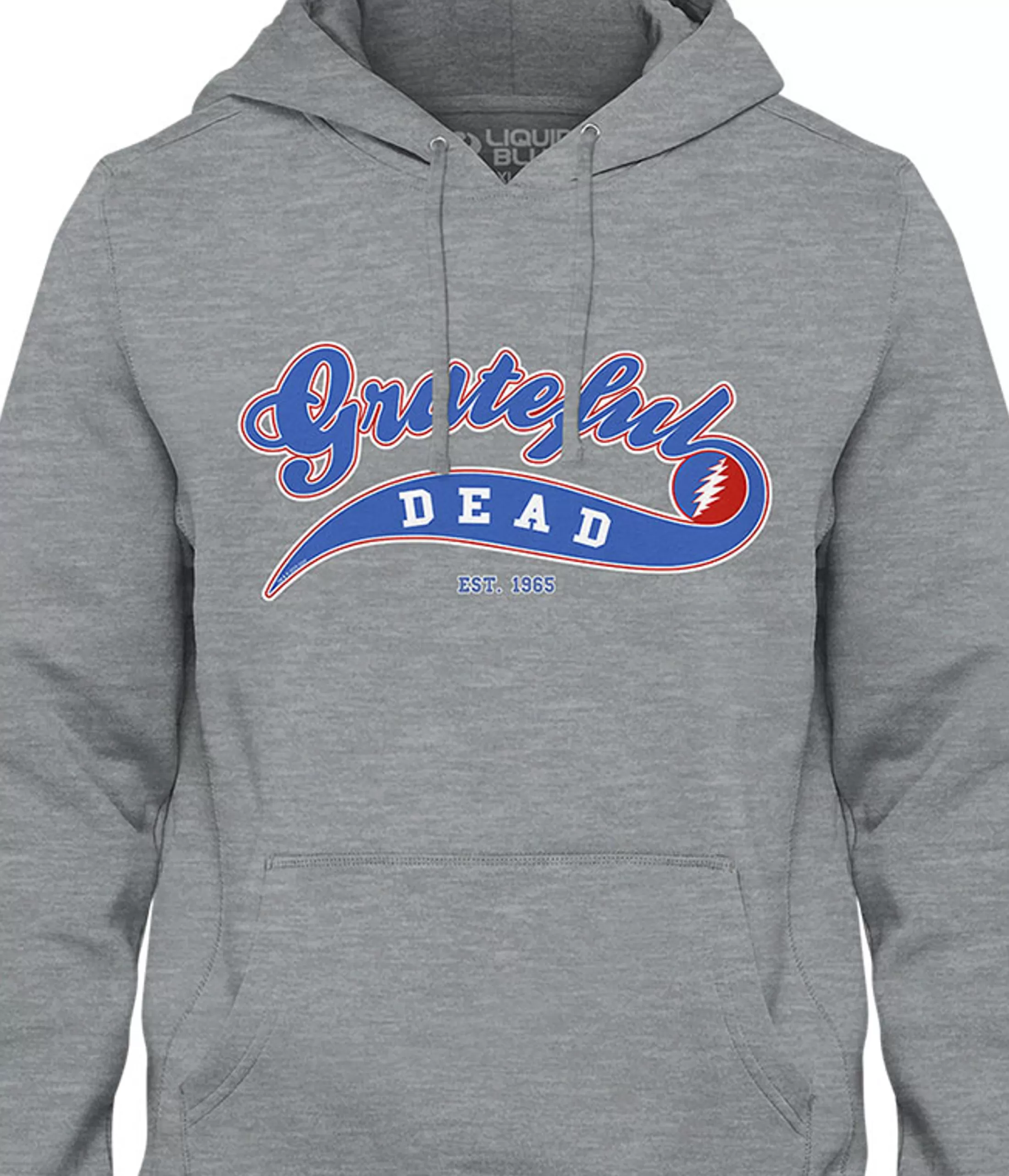 Hoodie | Baseball<Liquid Blue Ballpark Blue Hoodie