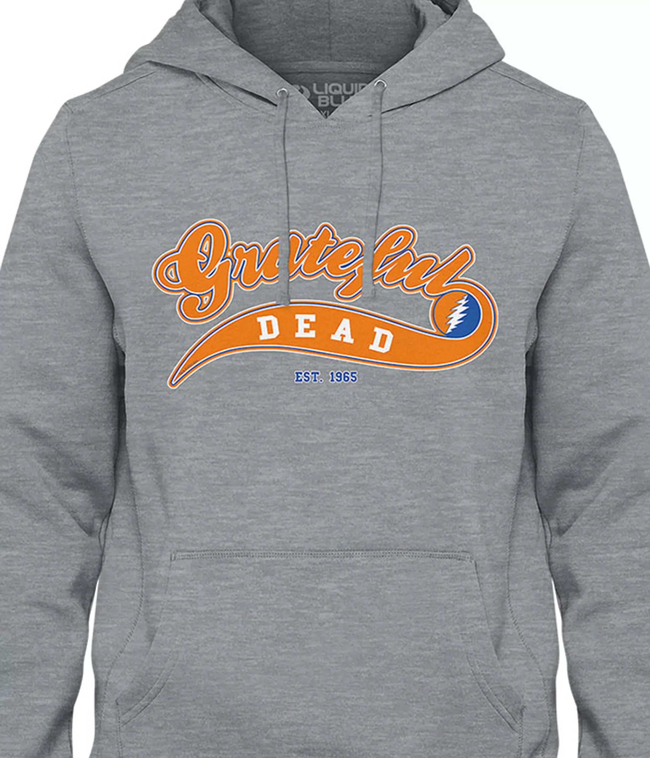 Hoodie | Baseball<Liquid Blue Ballpark Orange Hoodie