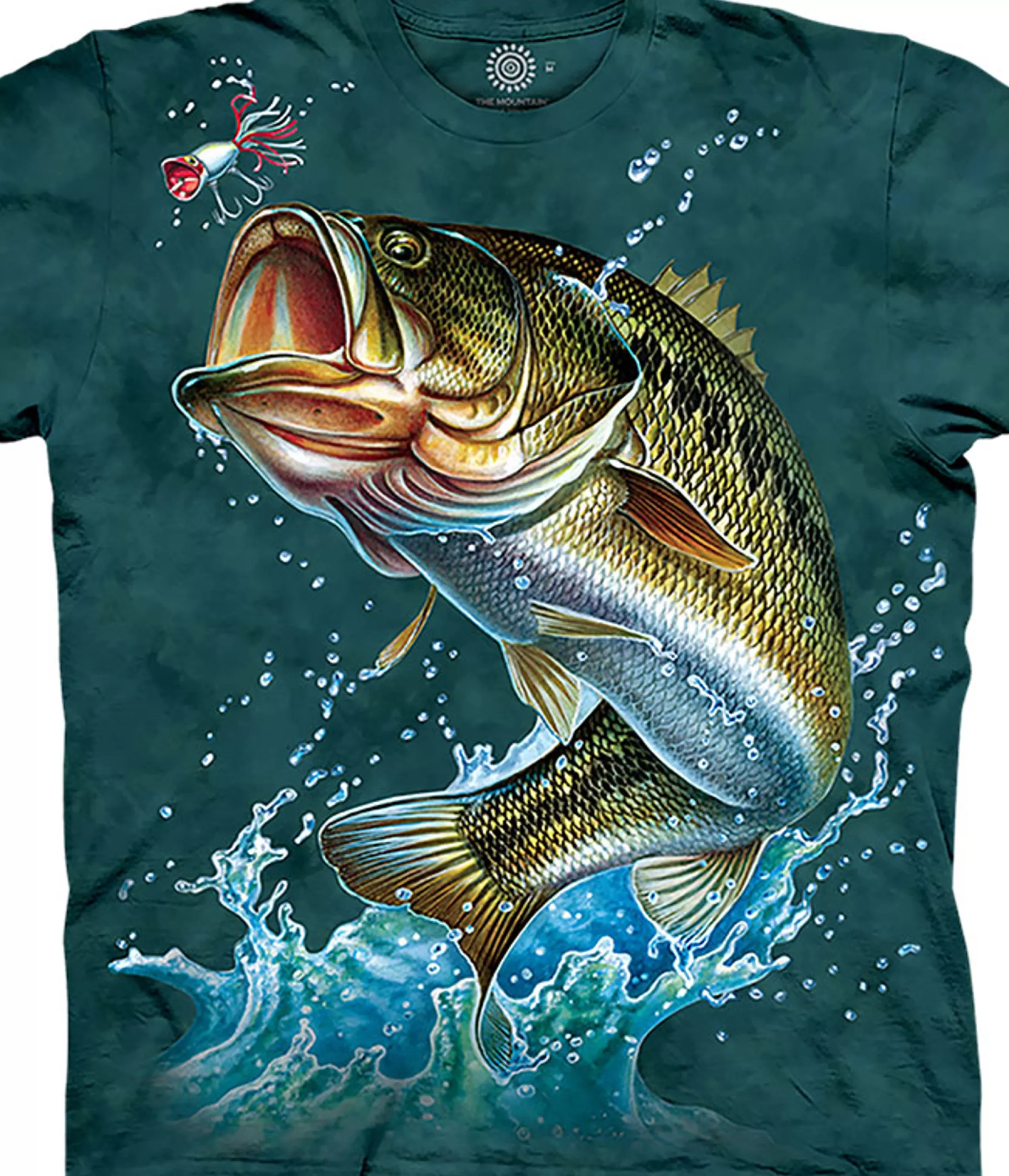 T-Shirt | Aquatic<Liquid Blue Bass Classic Cotton T-Shirt