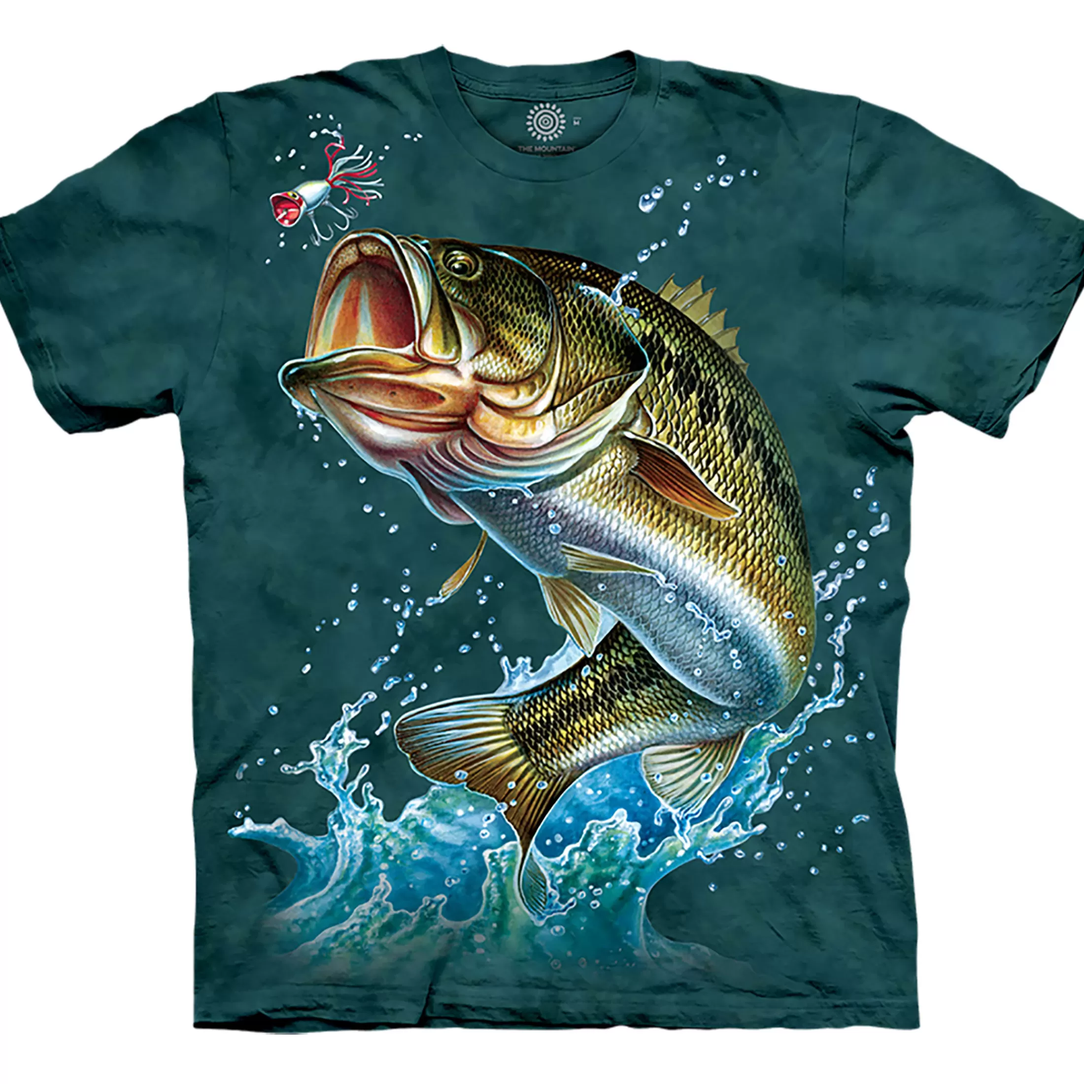 T-Shirt | Aquatic<Liquid Blue Bass Classic Cotton T-Shirt