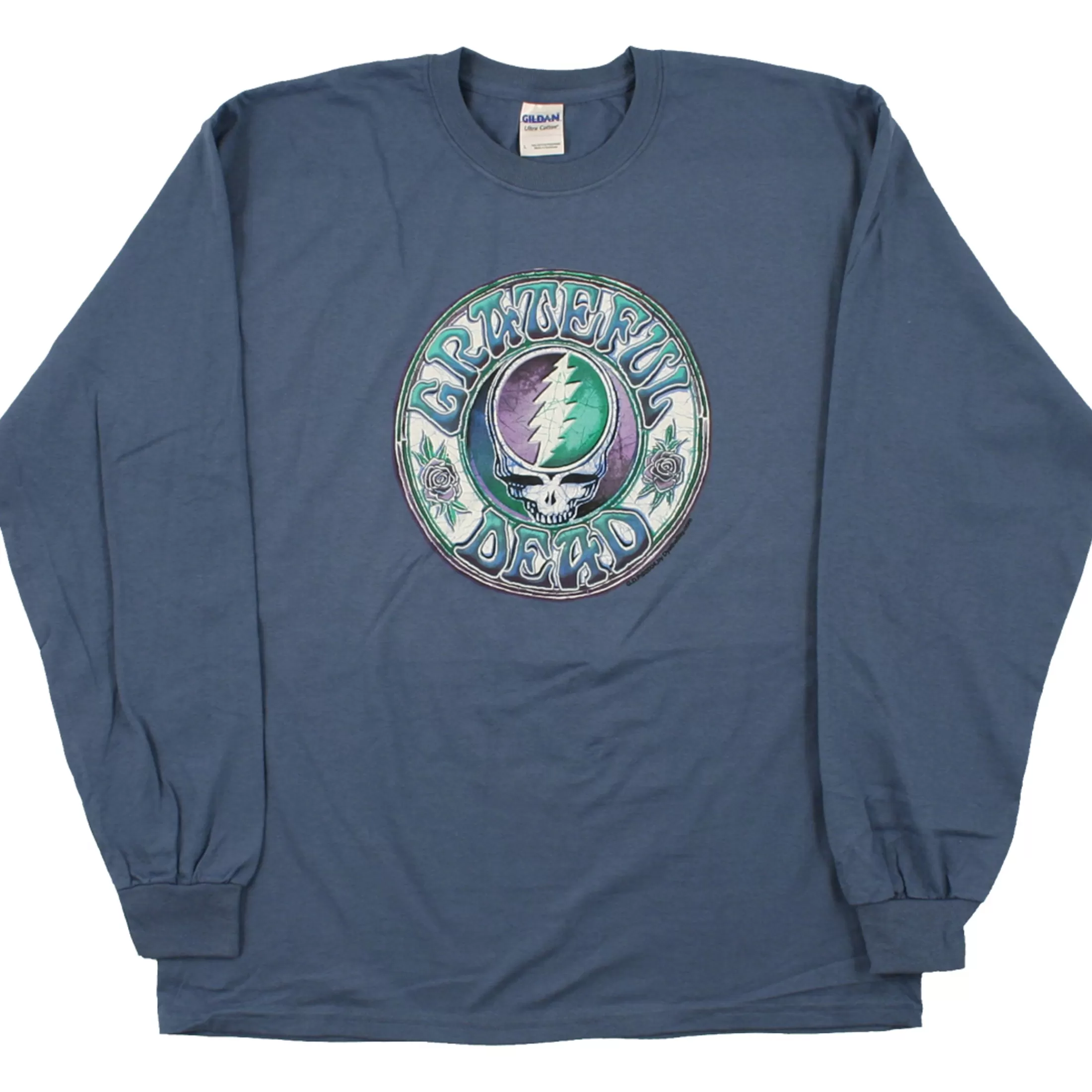 Long Sleeve | Grateful Dead<Liquid Blue Batik SYF Blue Long Sleeve T-Shirt