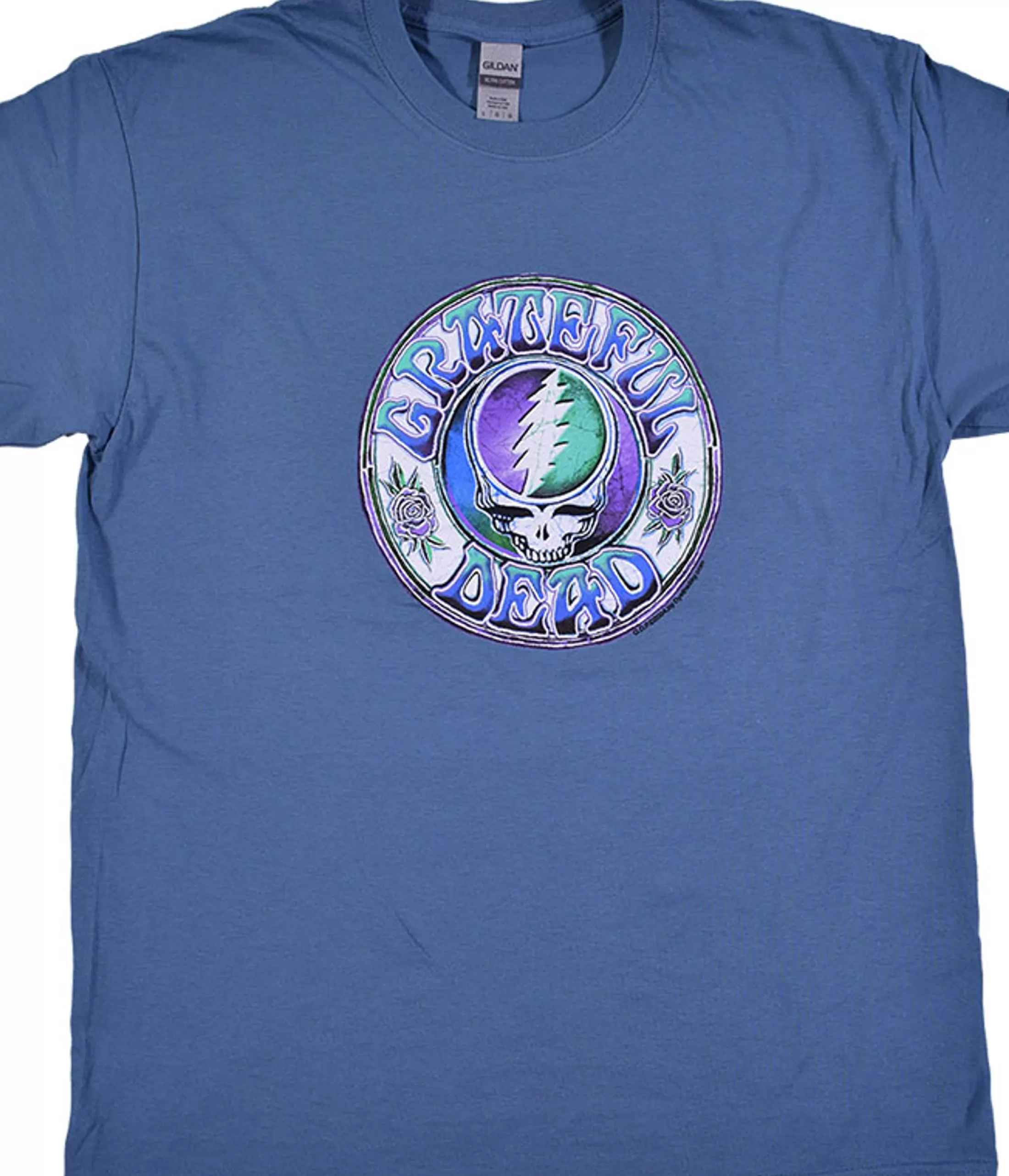 T-Shirt | Grateful Dead<Liquid Blue Batik SYF Blue T-Shirt