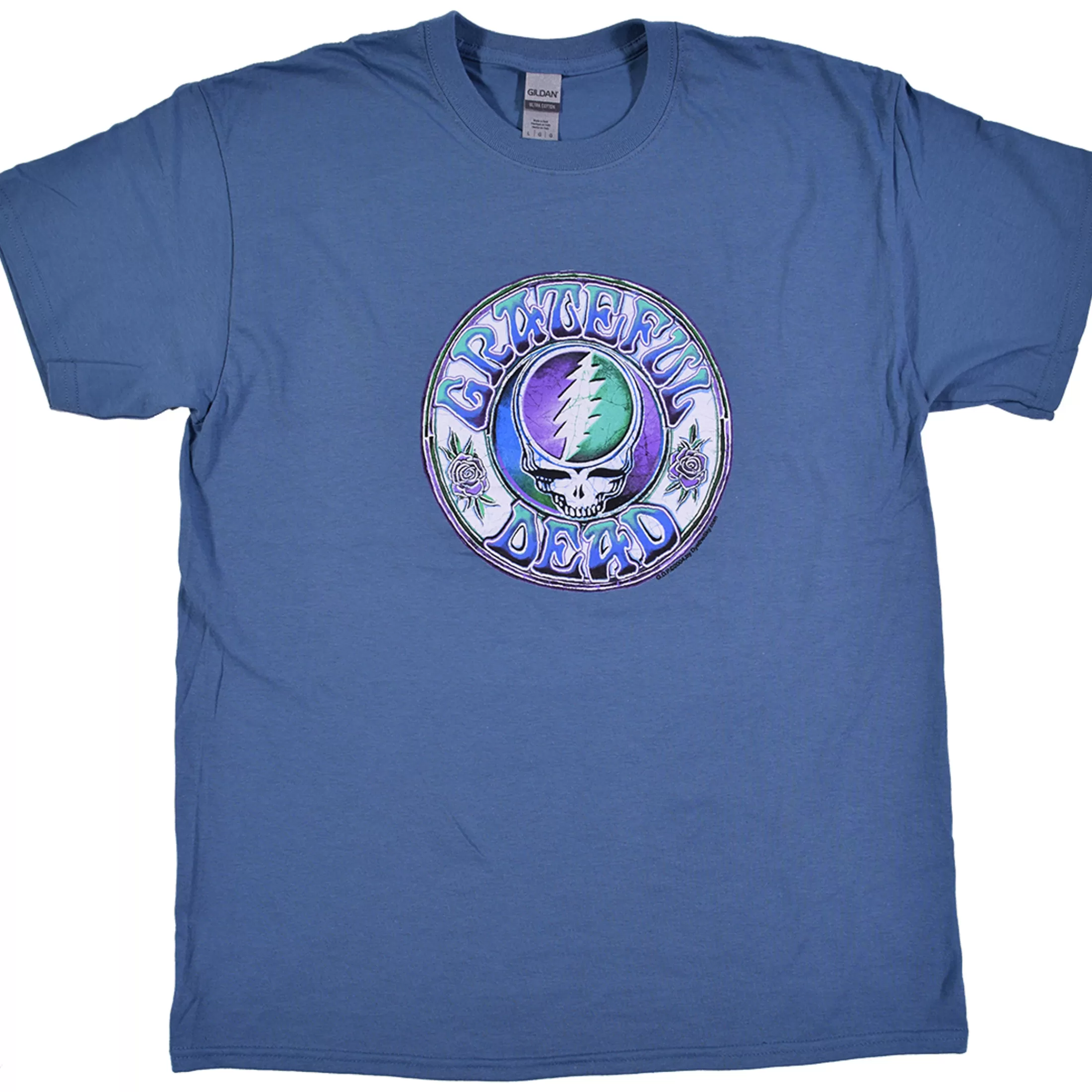 T-Shirt | Grateful Dead<Liquid Blue Batik SYF Blue T-Shirt