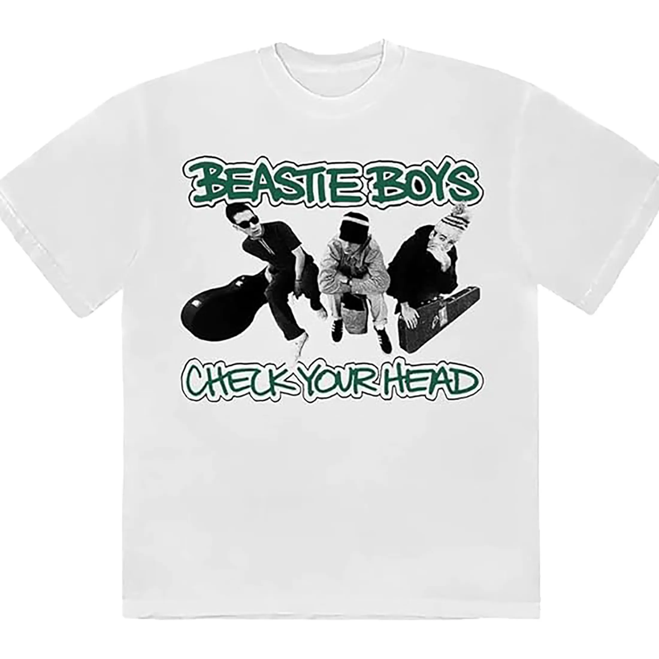 T-Shirt | Beastie Boys<Liquid Blue Beastie Boys Bumble Bee White T-Shirt