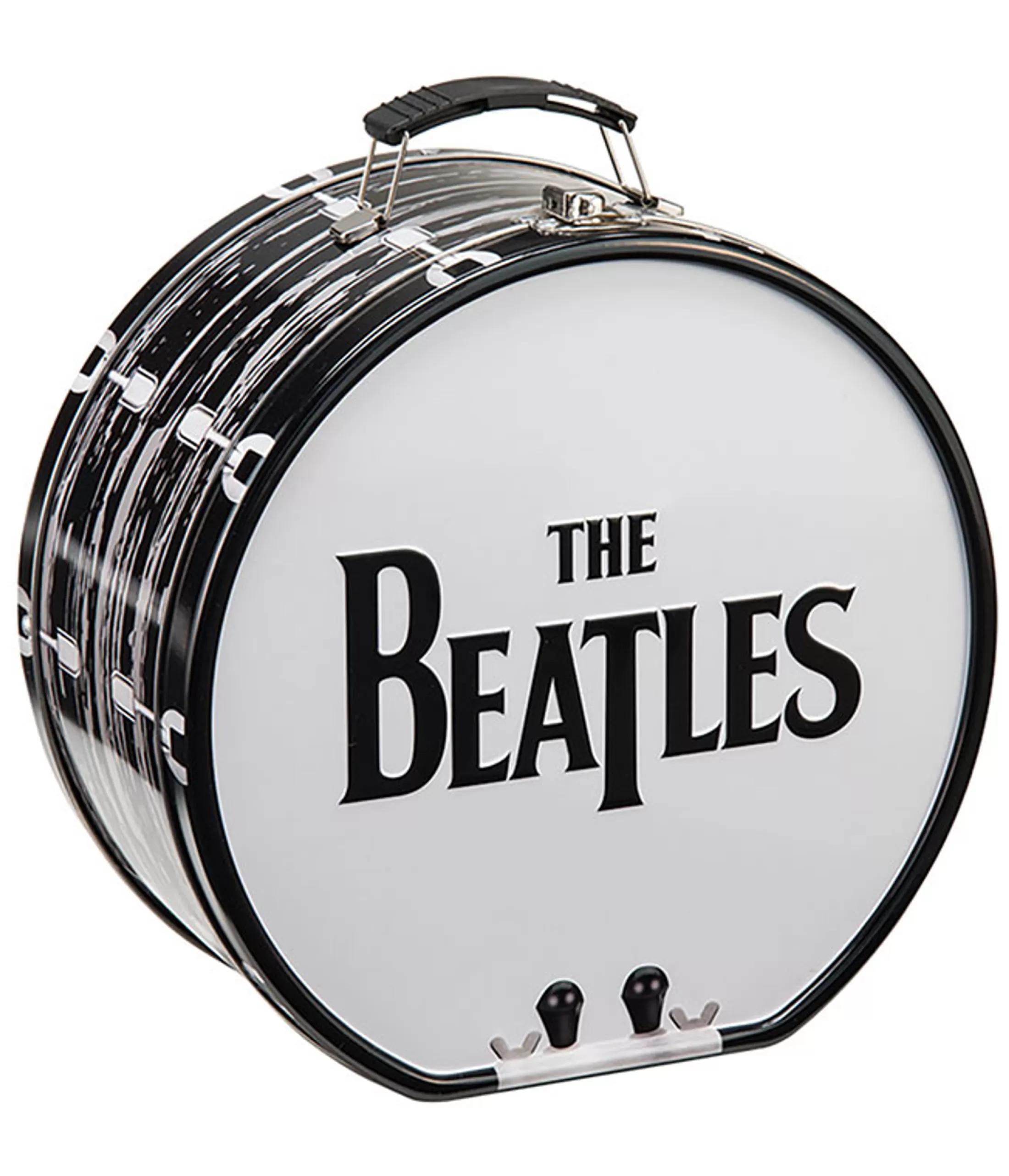 Beatles<Liquid Blue Beatles Drum Tin Tote