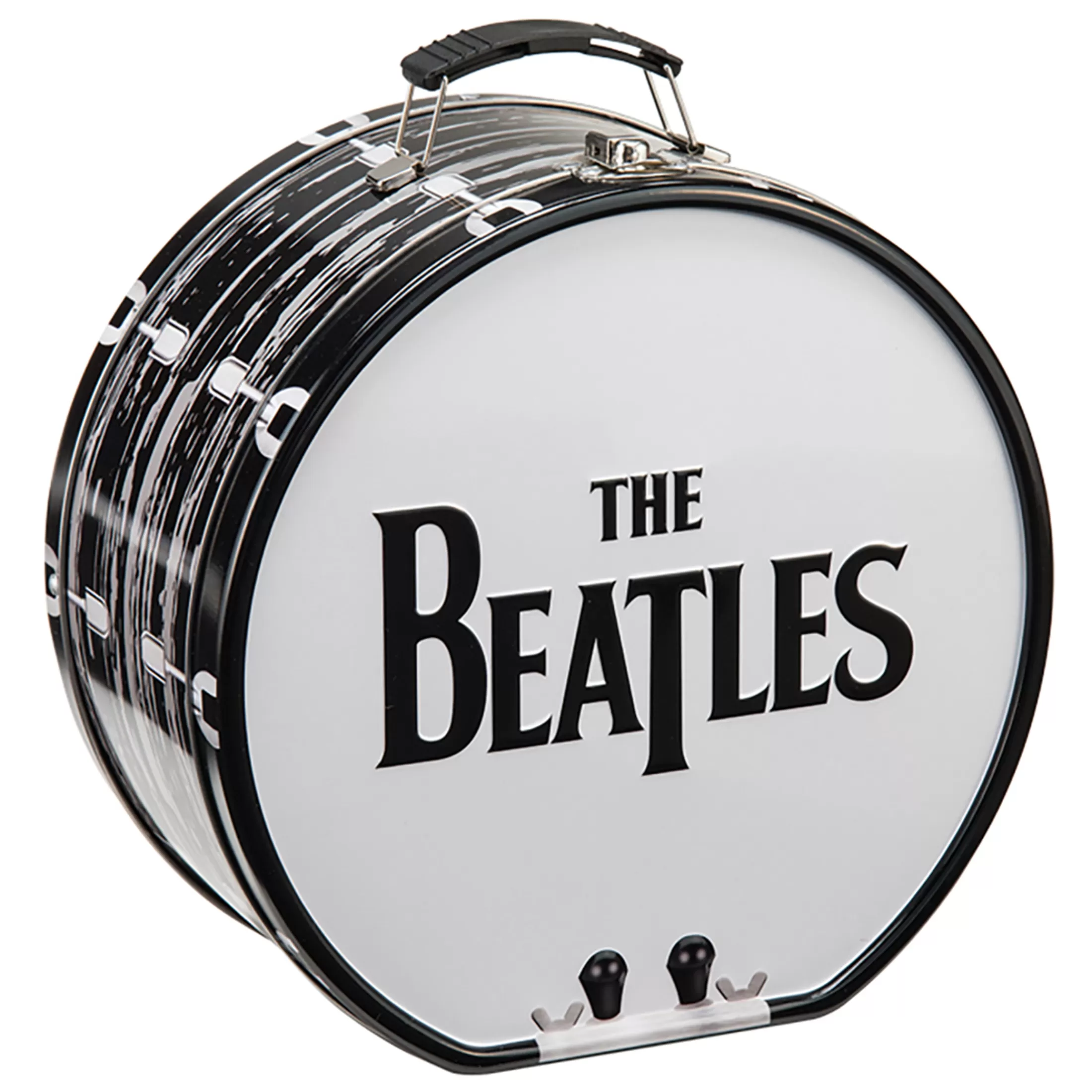 Beatles<Liquid Blue Beatles Drum Tin Tote