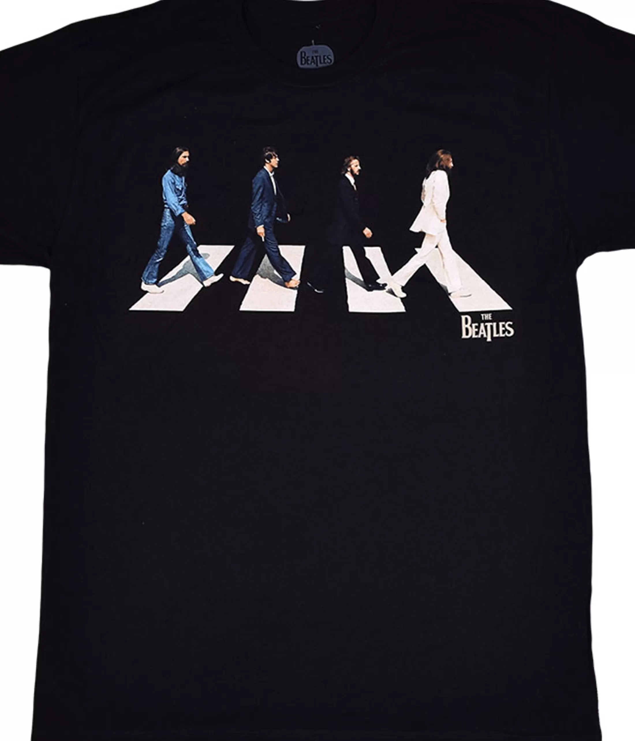 T-Shirt | Beatles<Liquid Blue Beatles Golden Slumbers Black T-Shirt