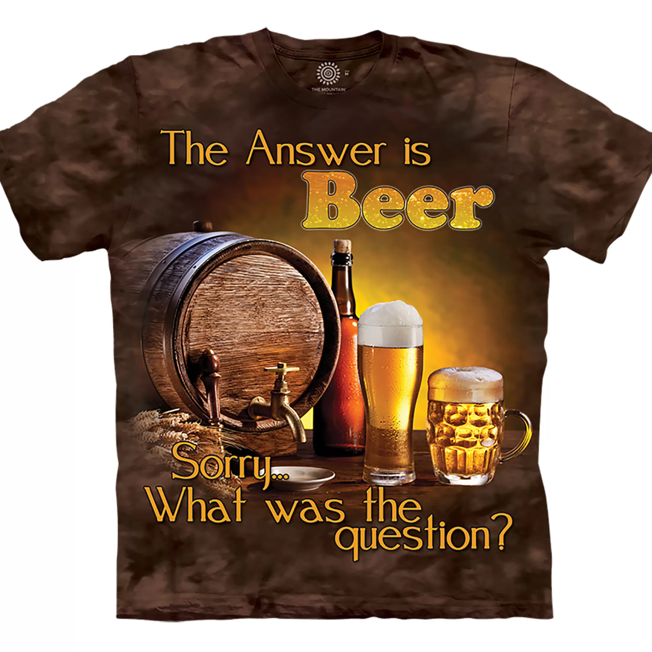 T-Shirt<Liquid Blue Beer Outdoor Classic Cotton T-Shirt