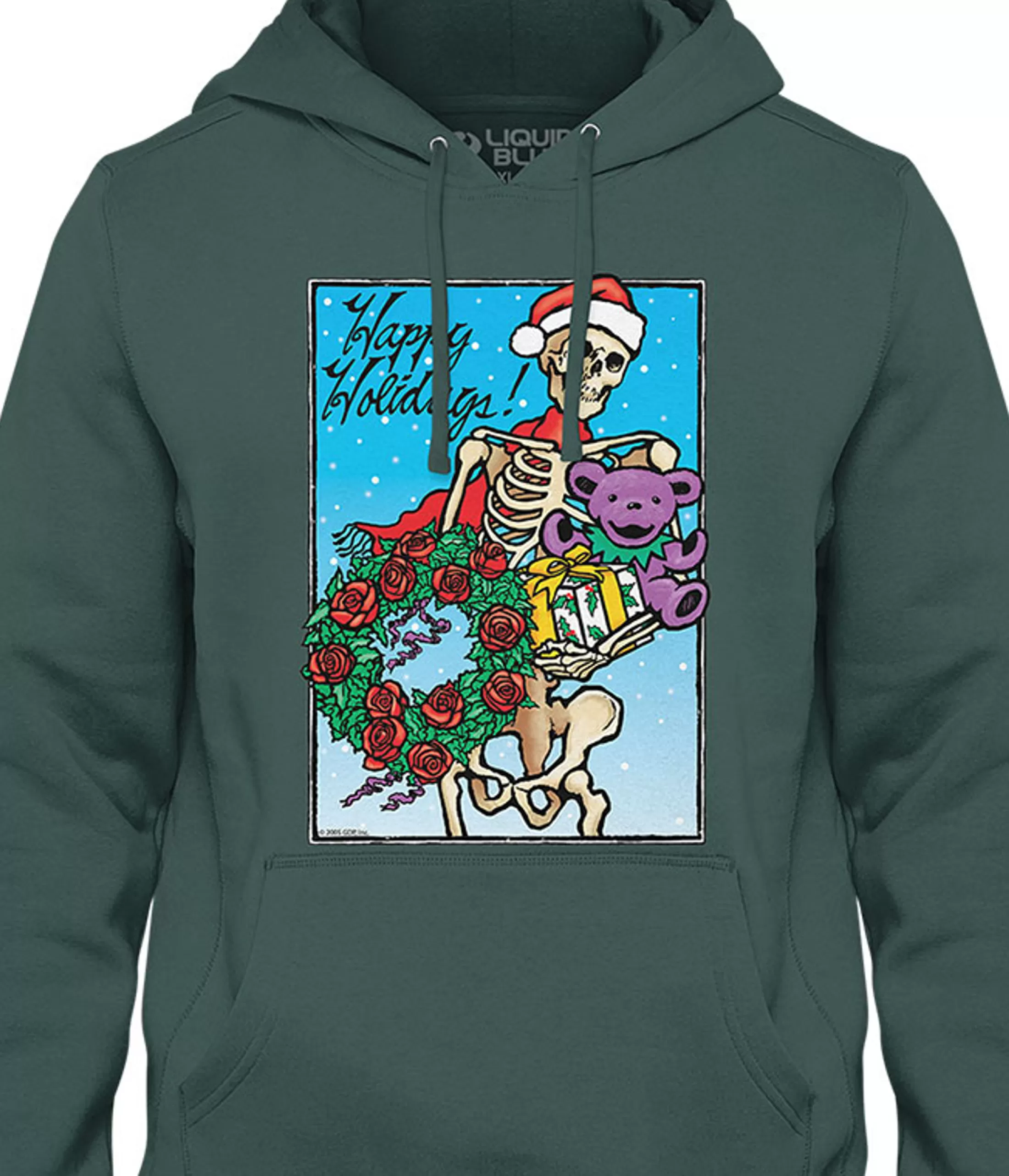 Hoodie | Bertha Claus<Liquid Blue Bertha Claus Hoodie