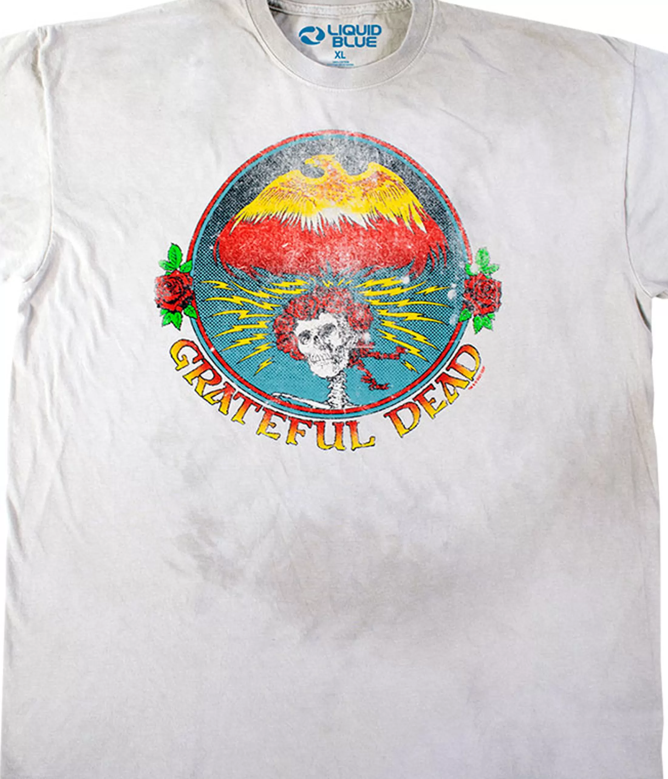 T-Shirt | Grateful Dead<Liquid Blue Bertha Eagle Tie-Dye T-Shirt