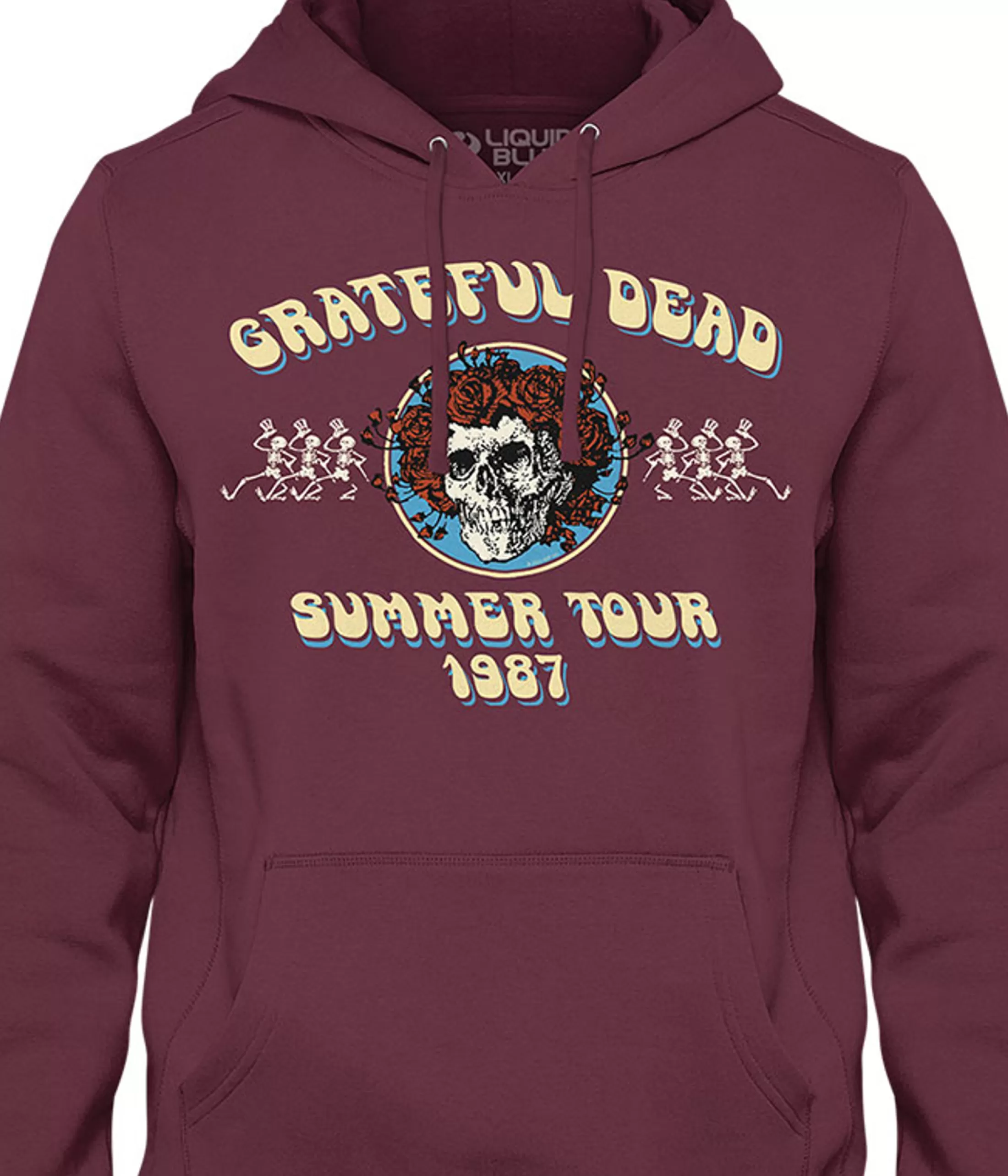 Hoodie | Grateful Dead<Liquid Blue Bertha Summer Tour 87 Hoodie