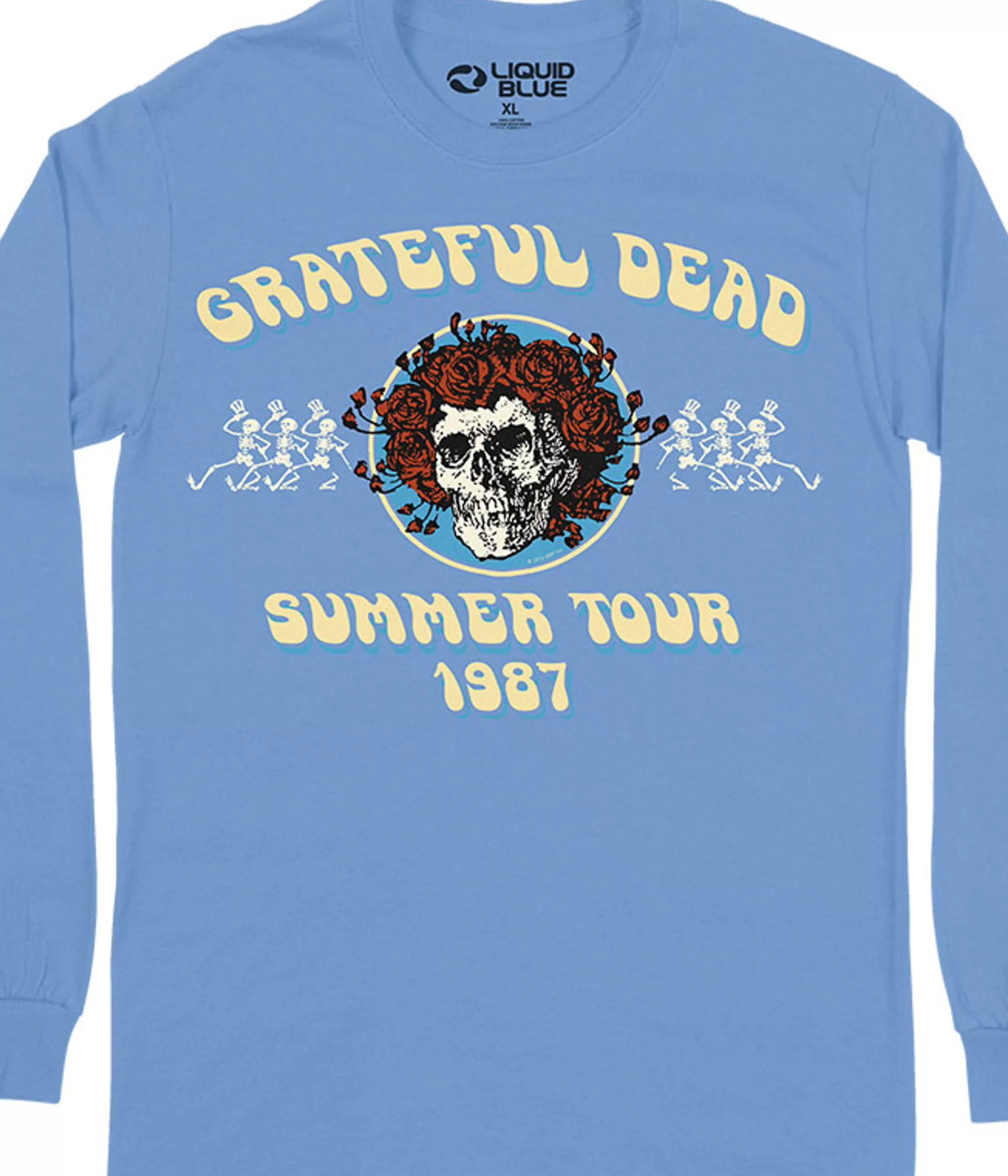 Long Sleeve | Grateful Dead<Liquid Blue Bertha Summer Tour 87 Long Sleeve T-Shirt