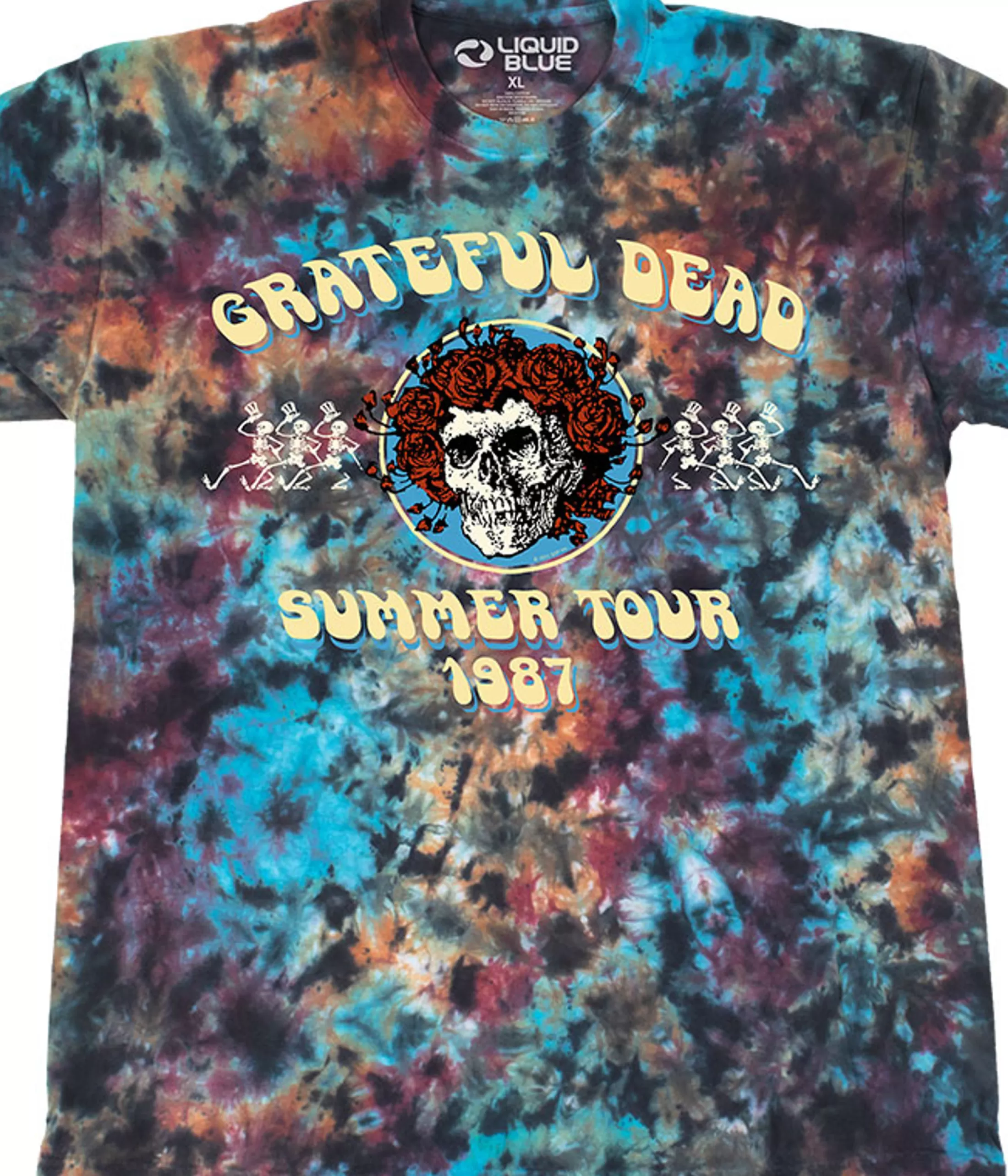 T-Shirt | Grateful Dead<Liquid Blue Bertha Summer Tour 87 T-Shirt