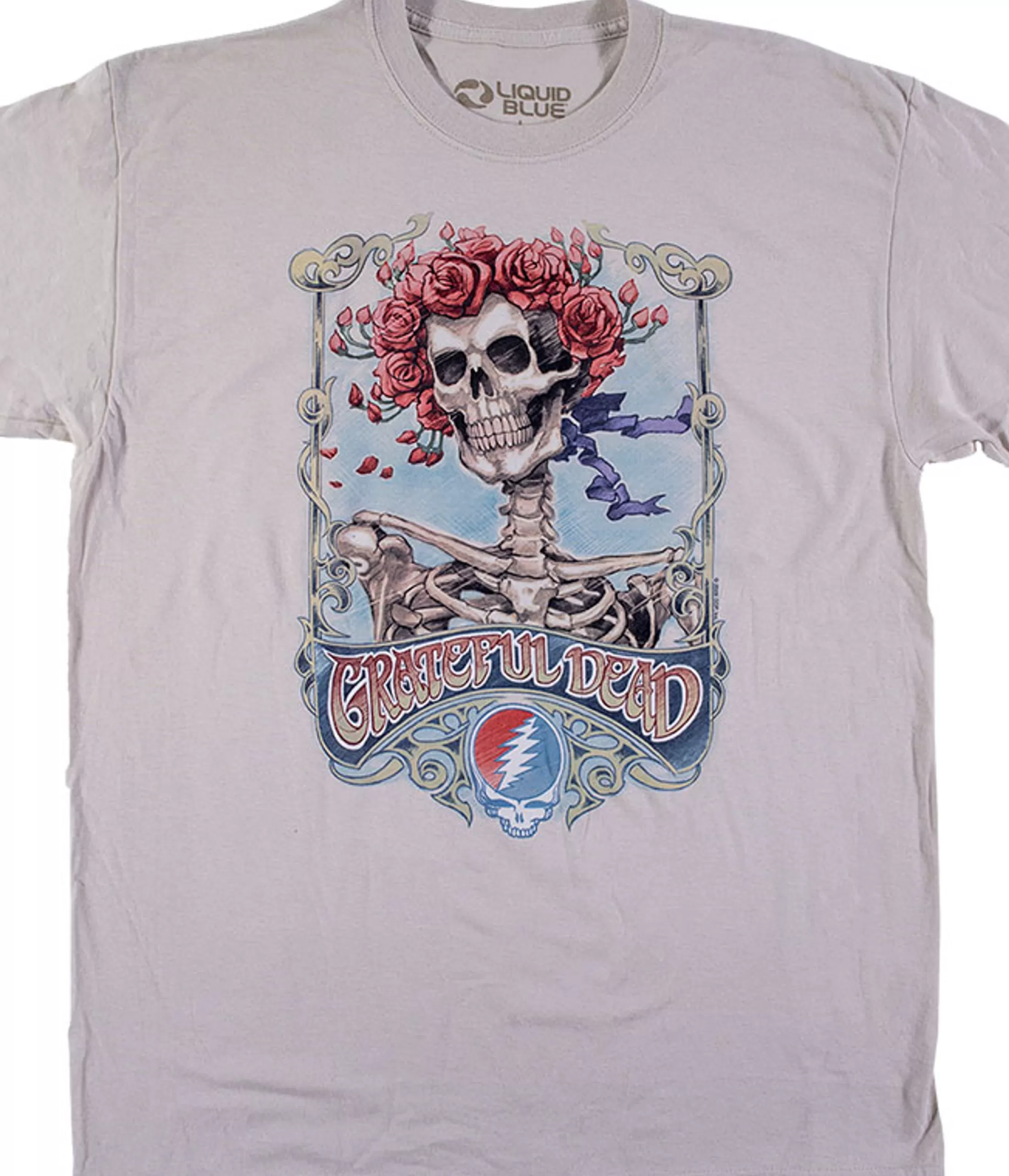 T-Shirt | Grateful Dead<Liquid Blue Big Bertha Tan T-Shirt