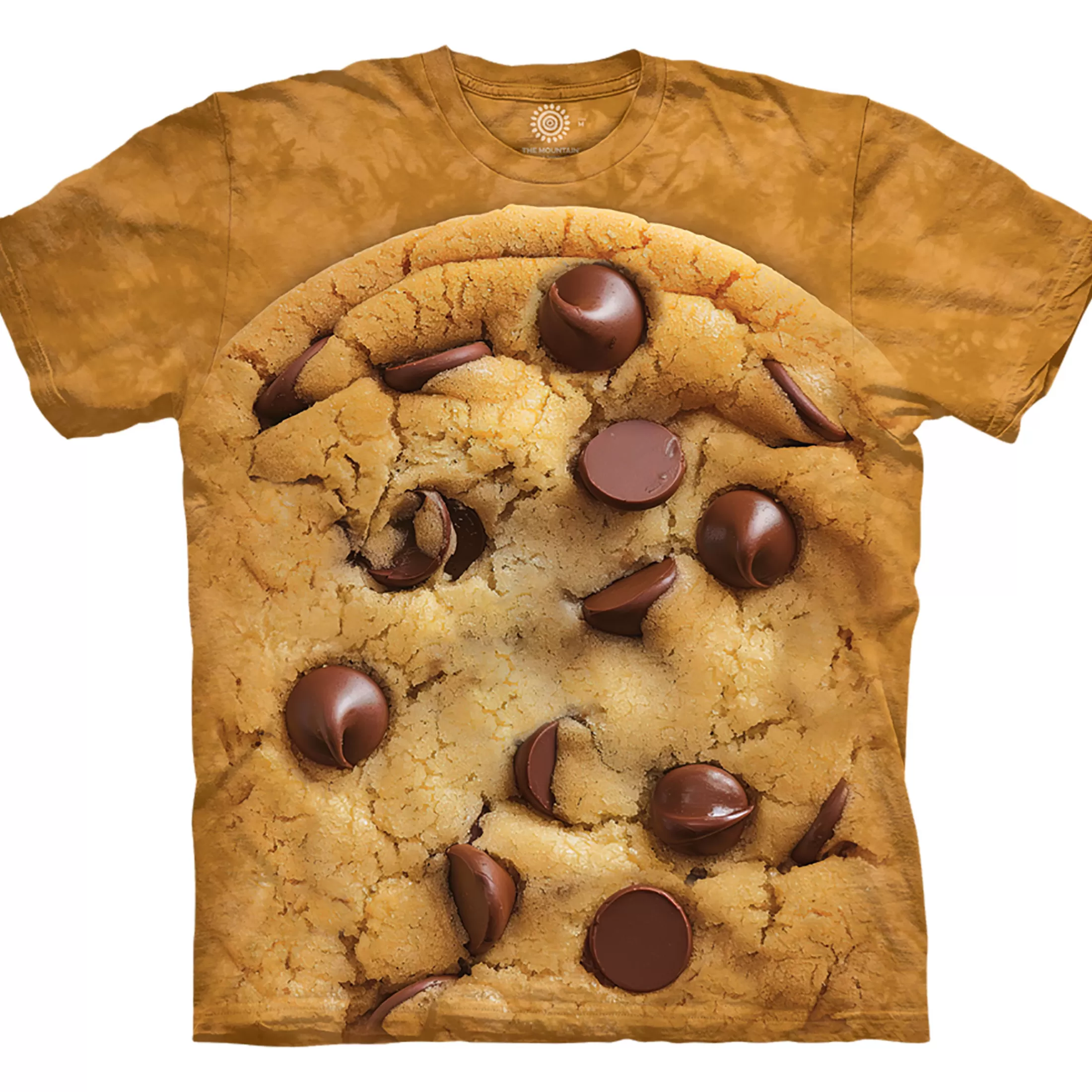 T-Shirt | Novelty<Liquid Blue Big Cookie Classic Cotton T-Shirt