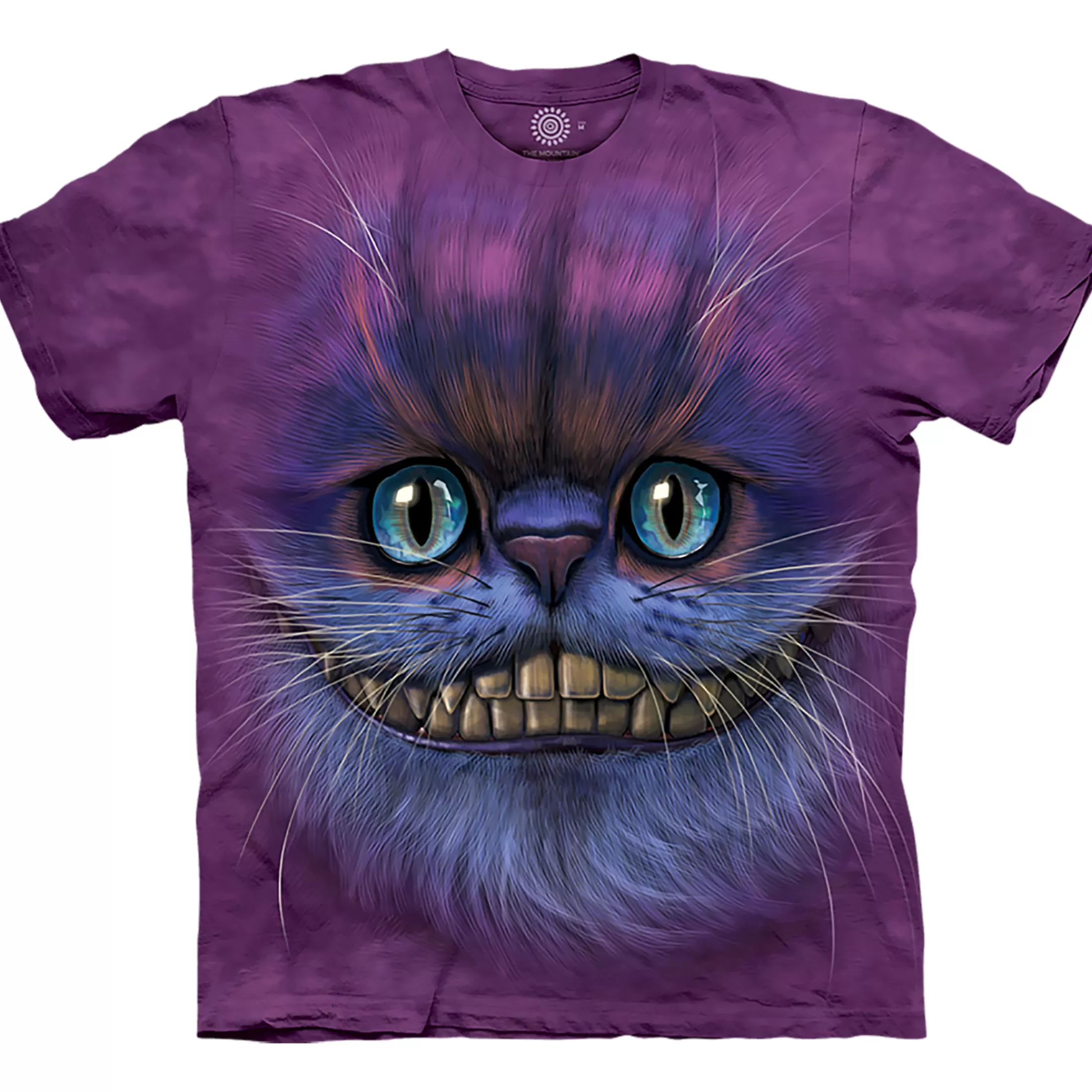 T-Shirt | Pets<Liquid Blue Big Face® Cheshire Cat Classic Cotton T-Shirt