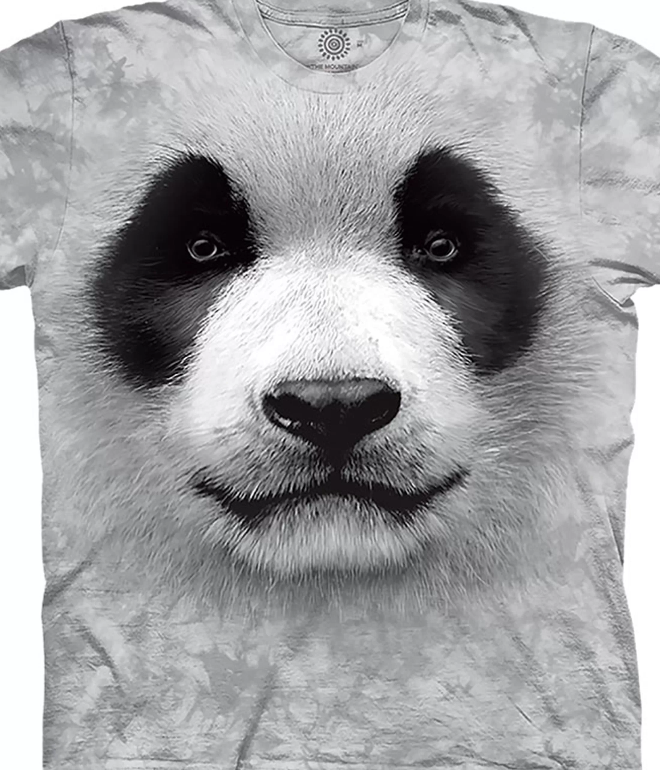 T-Shirt | Wild Animals<Liquid Blue Big Face® Panda Classic Cotton T-Shirt