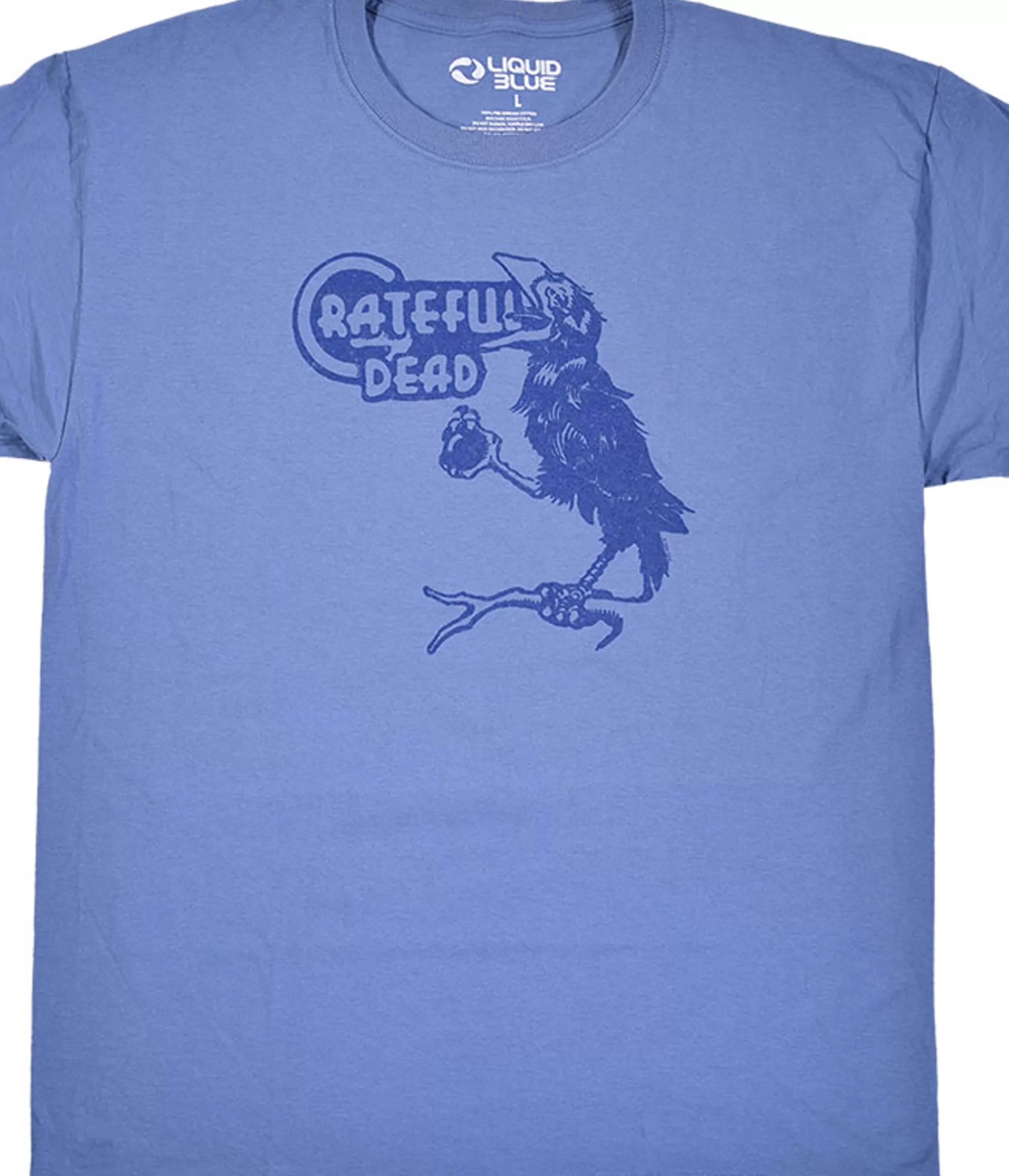 T-Shirt | Grateful Dead<Liquid Blue Bird Song Blue T-Shirt