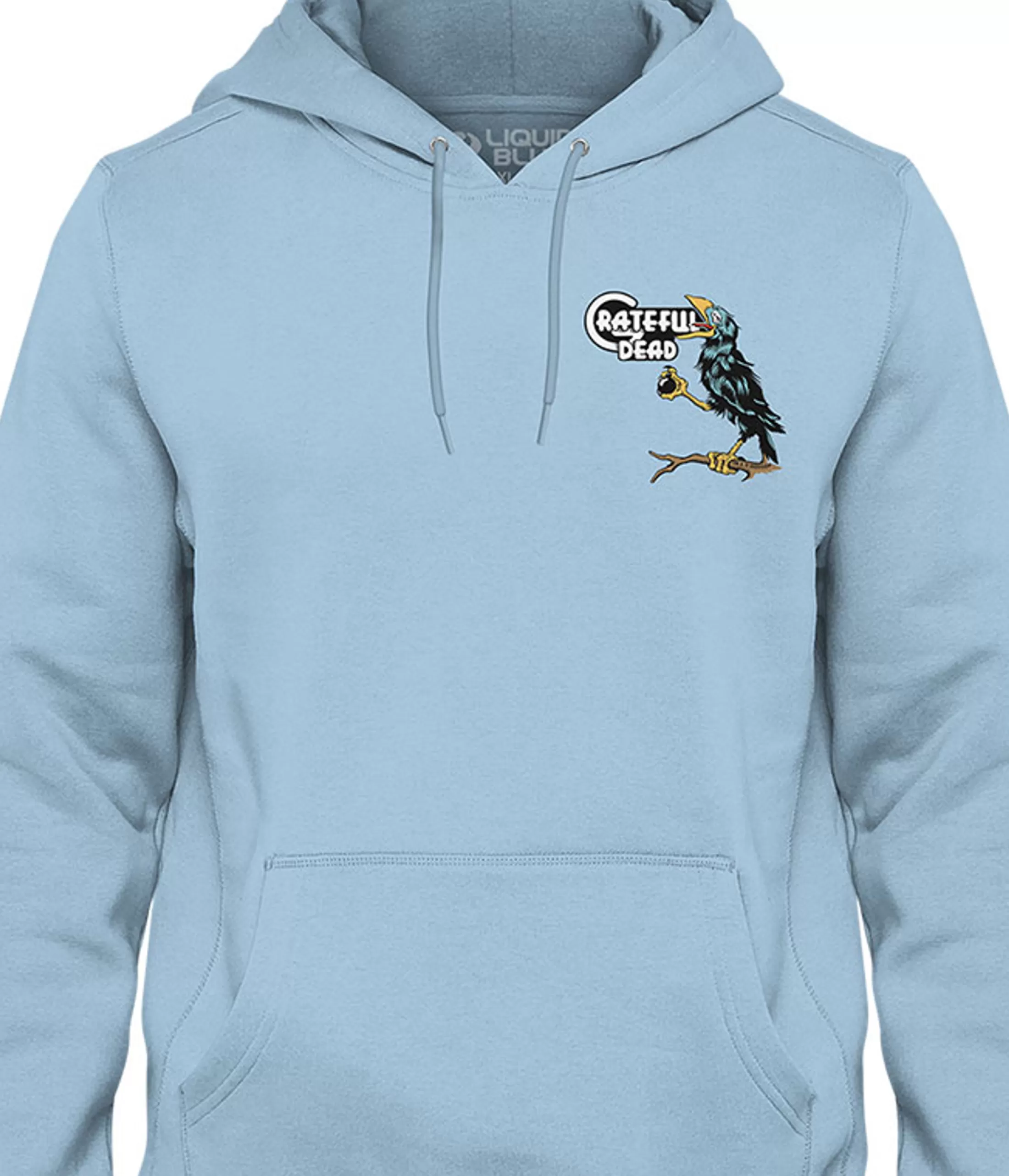 Hoodie | Grateful Dead<Liquid Blue Bird Song Chest Hoodie