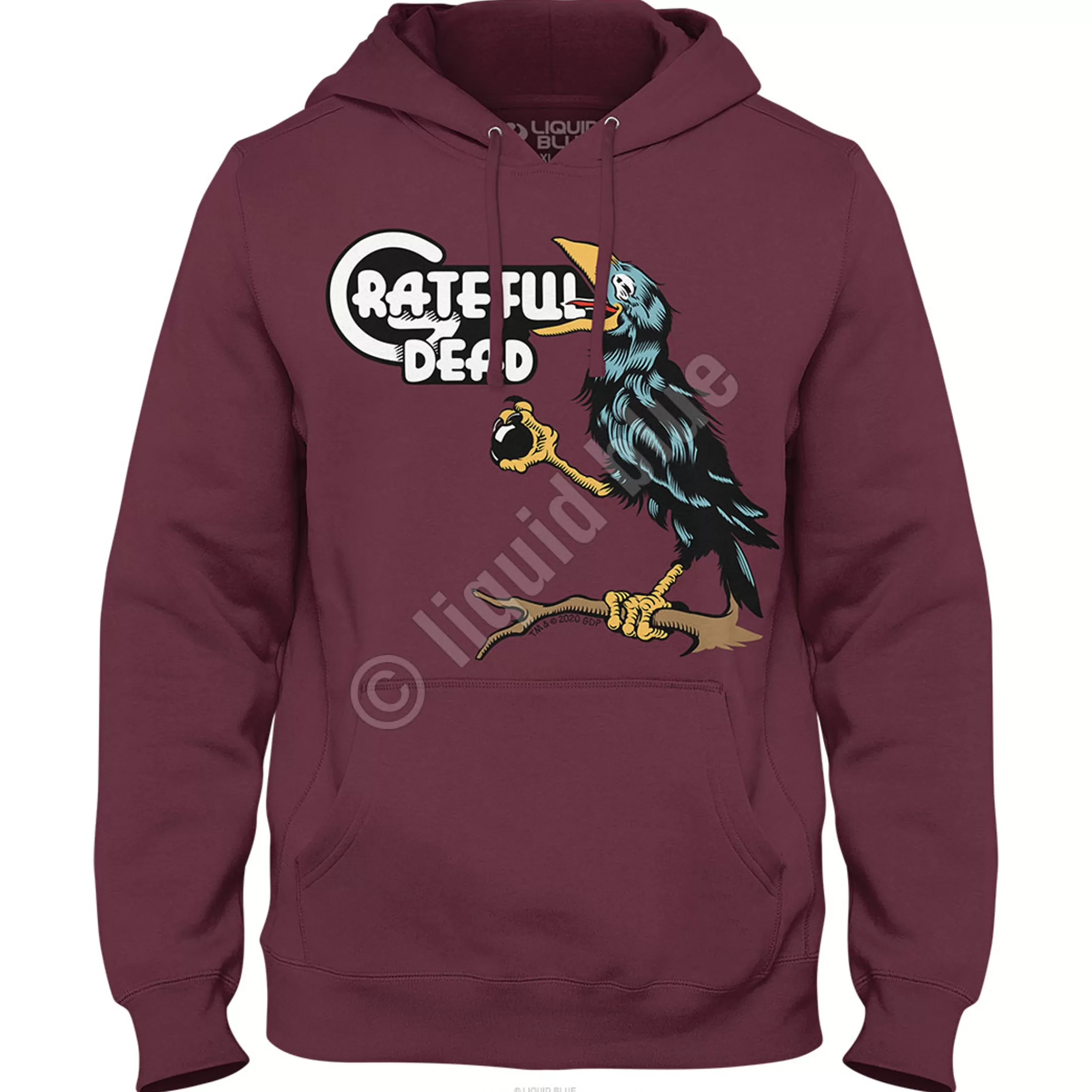 Hoodie | Grateful Dead<Liquid Blue Bird Song Hoodie