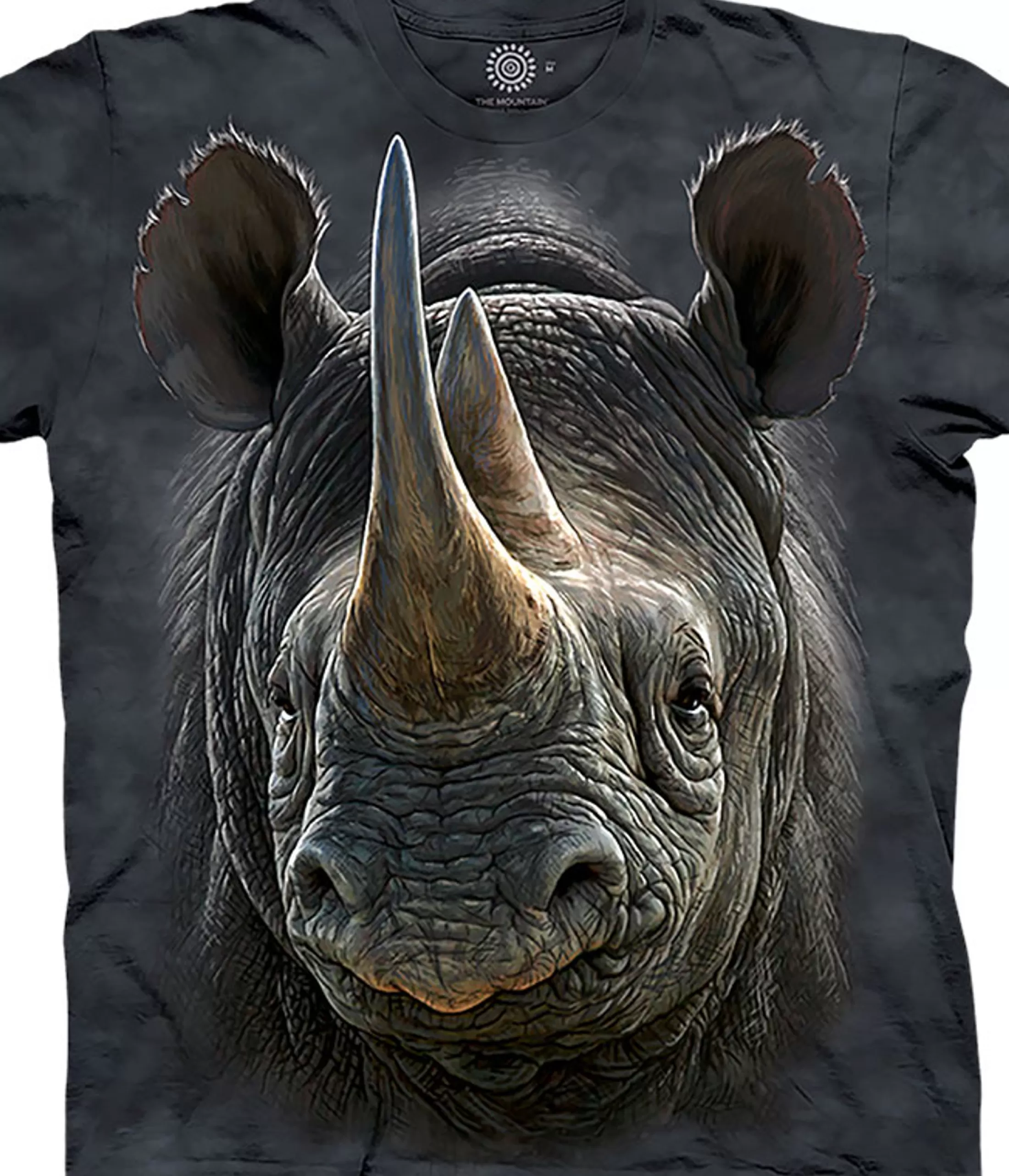 T-Shirt | Wild Animals<Liquid Blue Black Rhino Classic Cotton T-Shirt