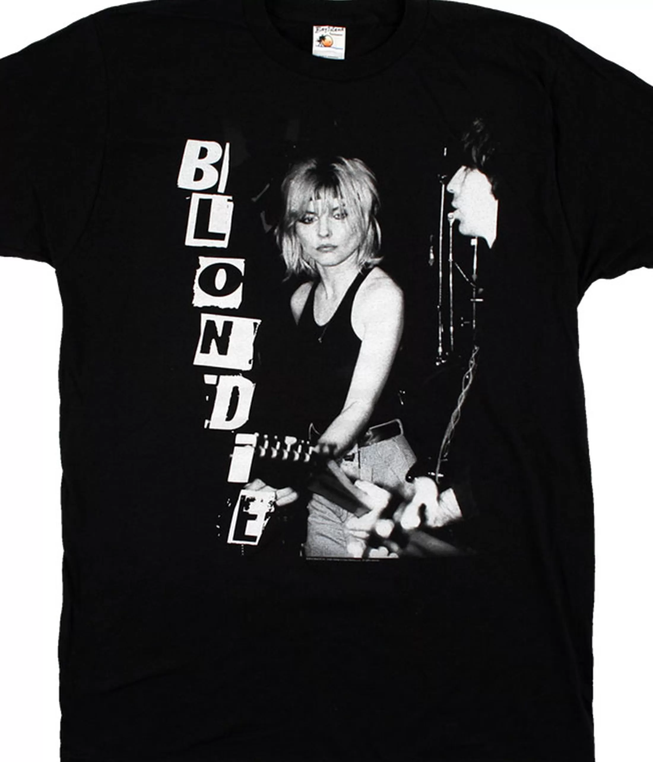 T-Shirt | Blondie<Liquid Blue Blondie Live Band Black T-Shirt