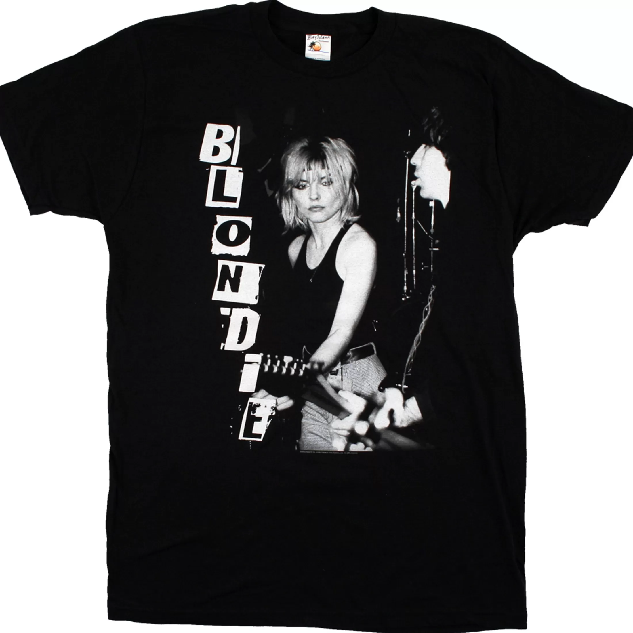 T-Shirt | Blondie<Liquid Blue Blondie Live Band Black T-Shirt