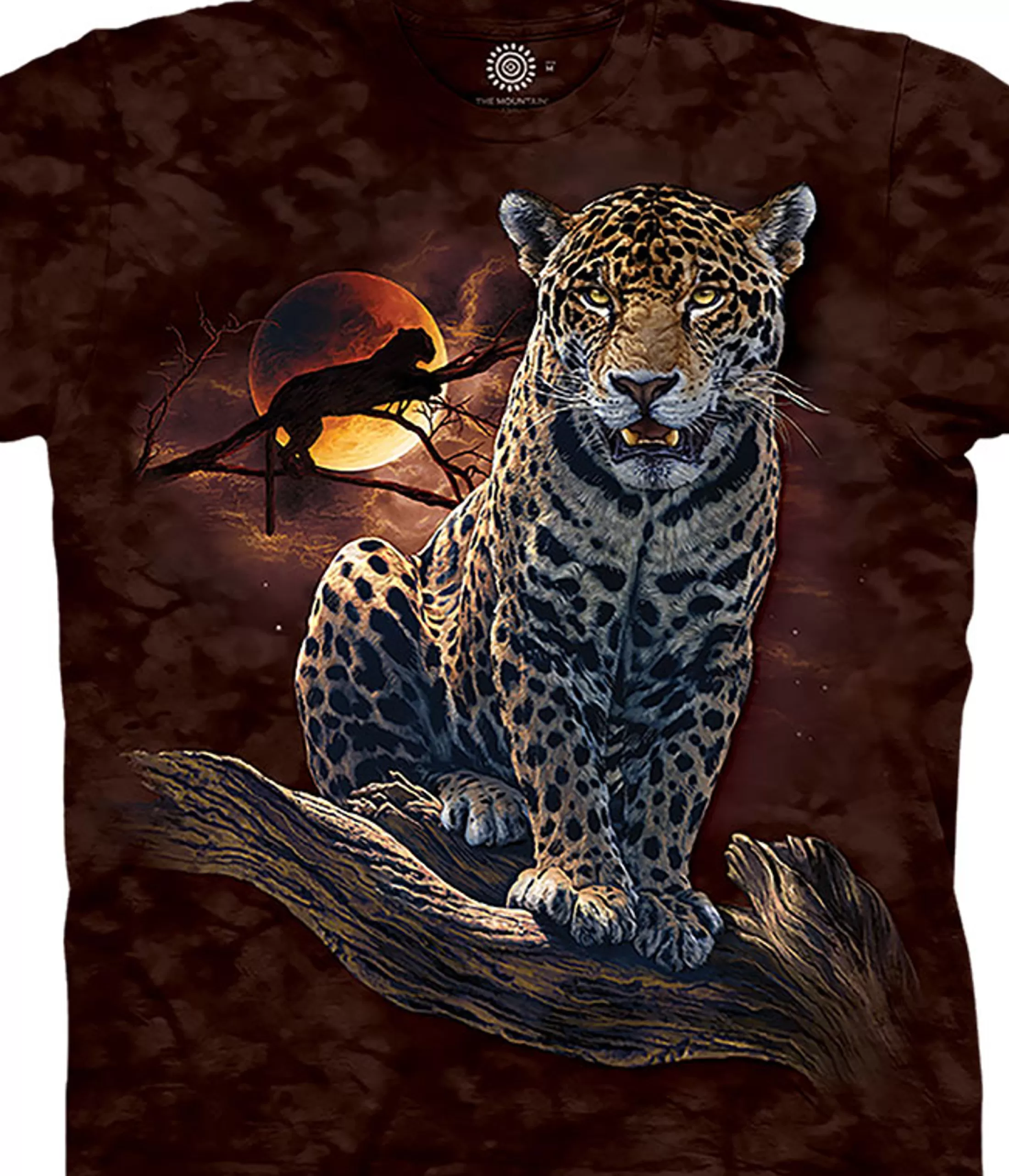 T-Shirt | Wild Animals<Liquid Blue Blood Moon Leopard Classic Cotton T-Shirt