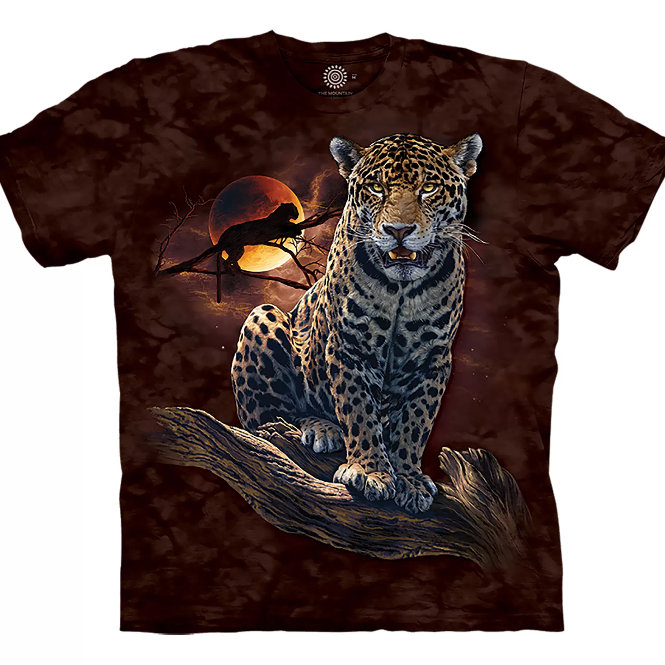 T-Shirt | Wild Animals<Liquid Blue Blood Moon Leopard Classic Cotton T-Shirt