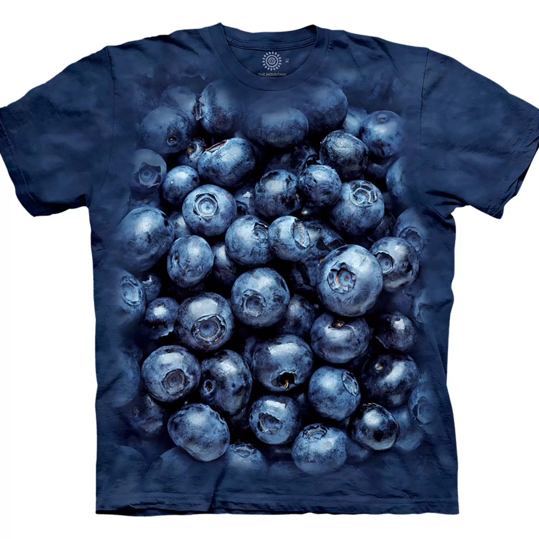 T-Shirt<Liquid Blue Blueberries Classic Cotton T-Shirt