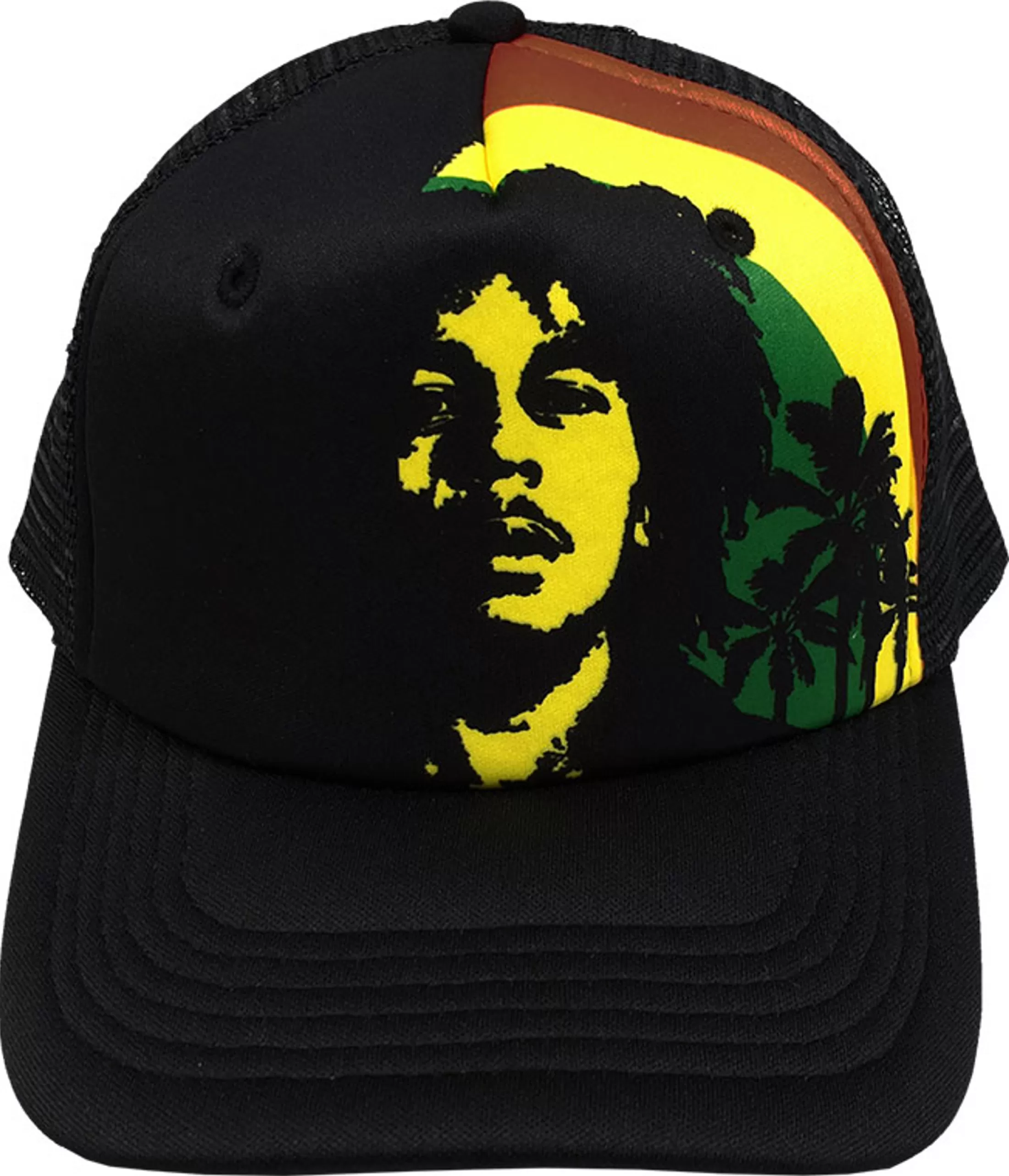 Hats | Rastafari Art<Liquid Blue Bob Marley Rise Up Trucker Hat