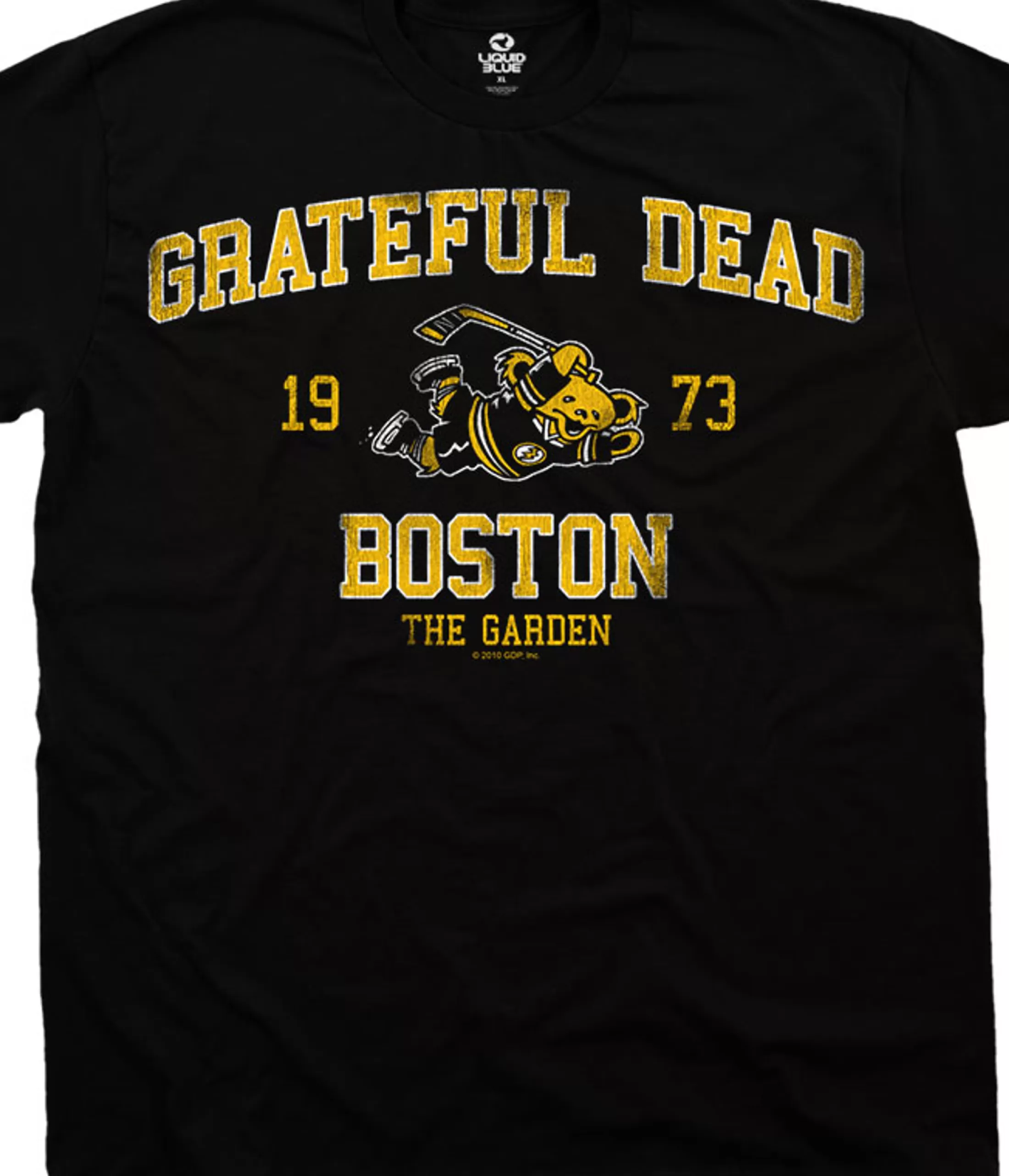 T-Shirt | Grateful Dead<Liquid Blue Bobby O'bear Black T-Shirt